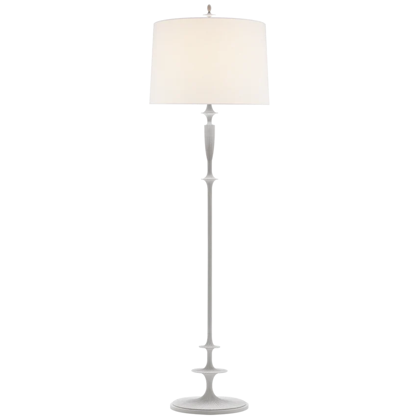 Lotus Floor Lamp - Gild/Plaster White - Image 2