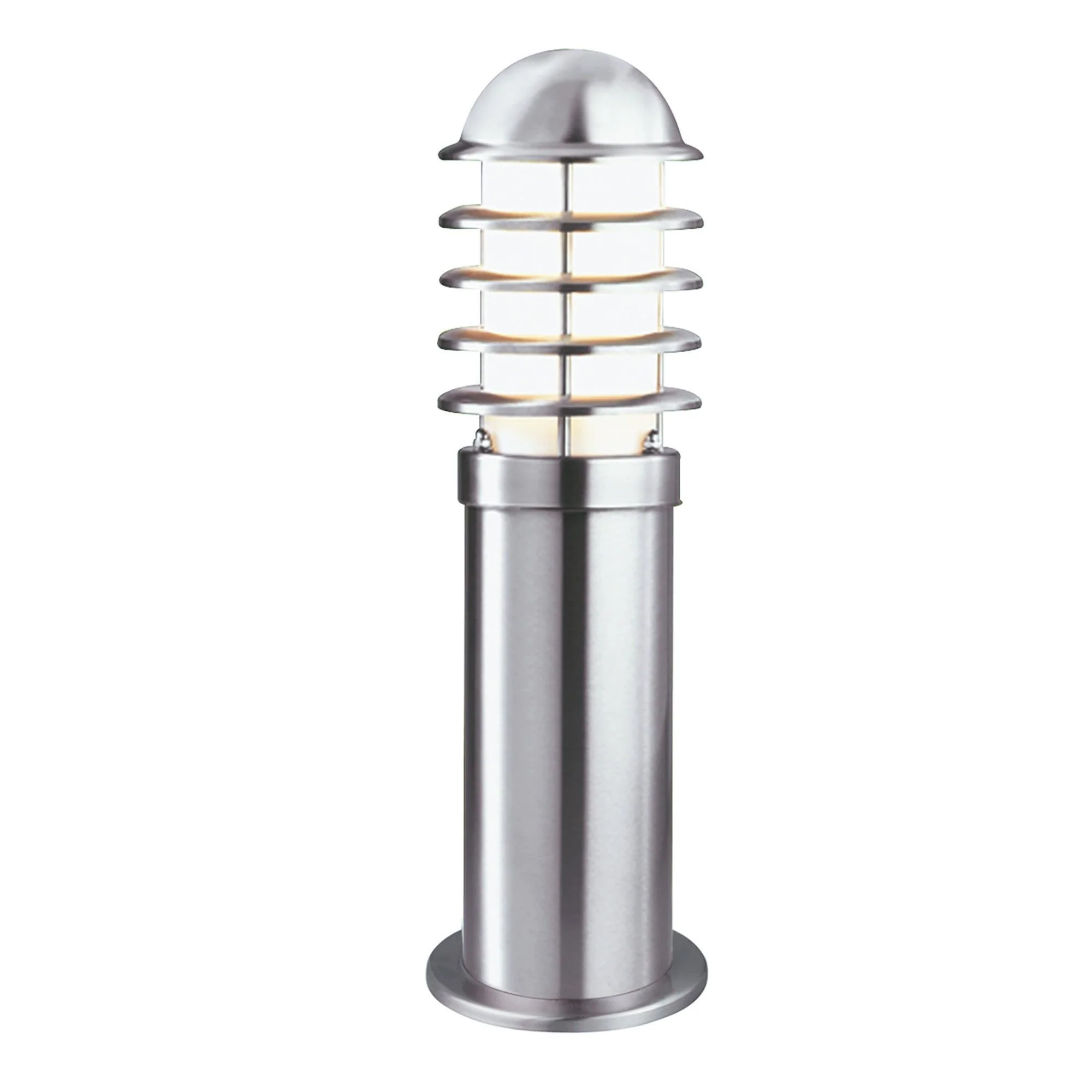 Louvre Stainless steel IP44 Outdoor Bollard Light  (900/450) - Image 3