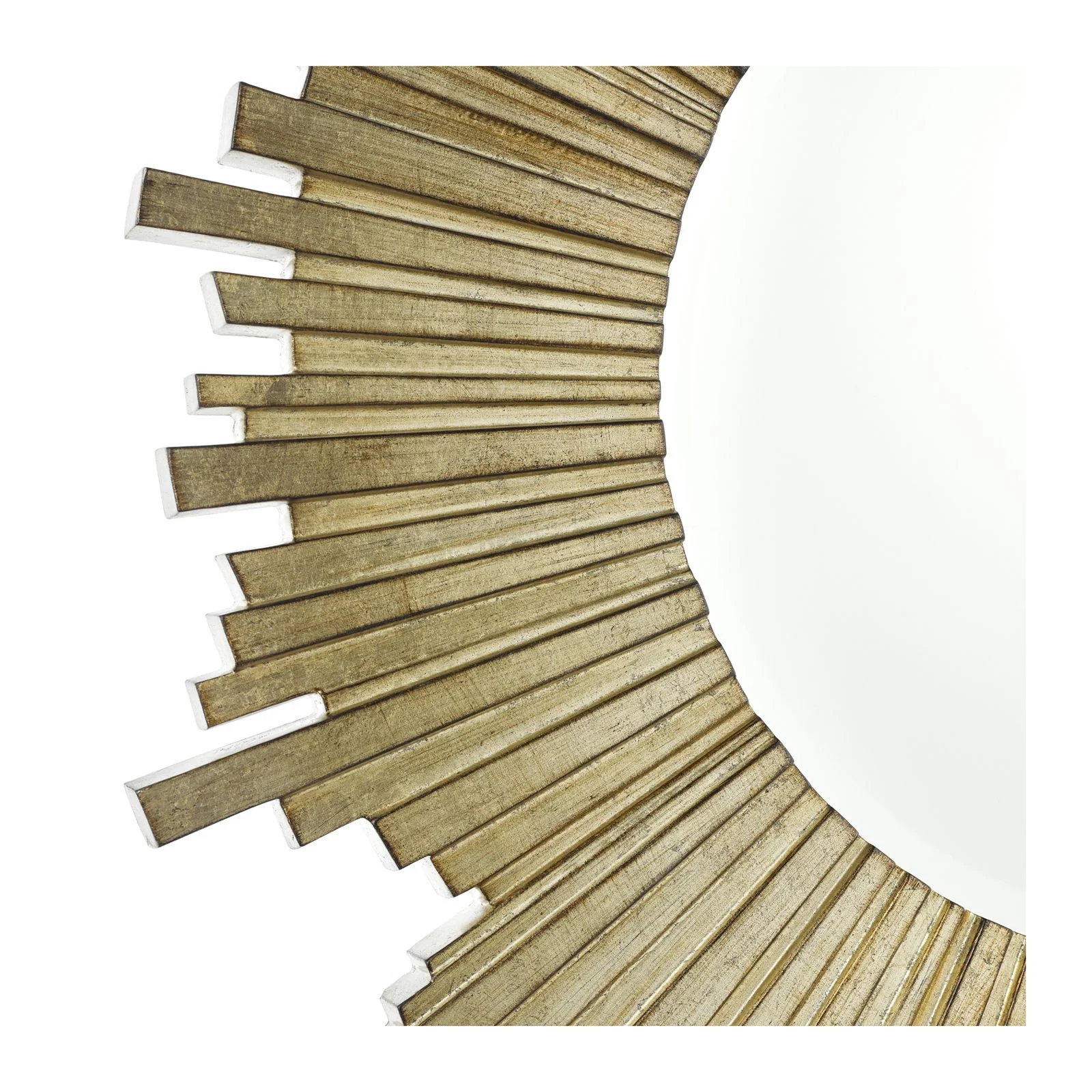 Lovell Round Mirror Champagne - Image 2