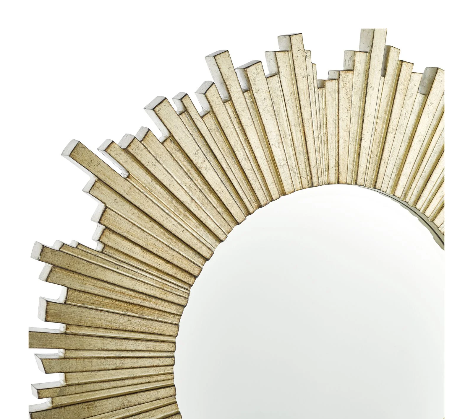 Lovell Round Mirror Champagne - Image 3