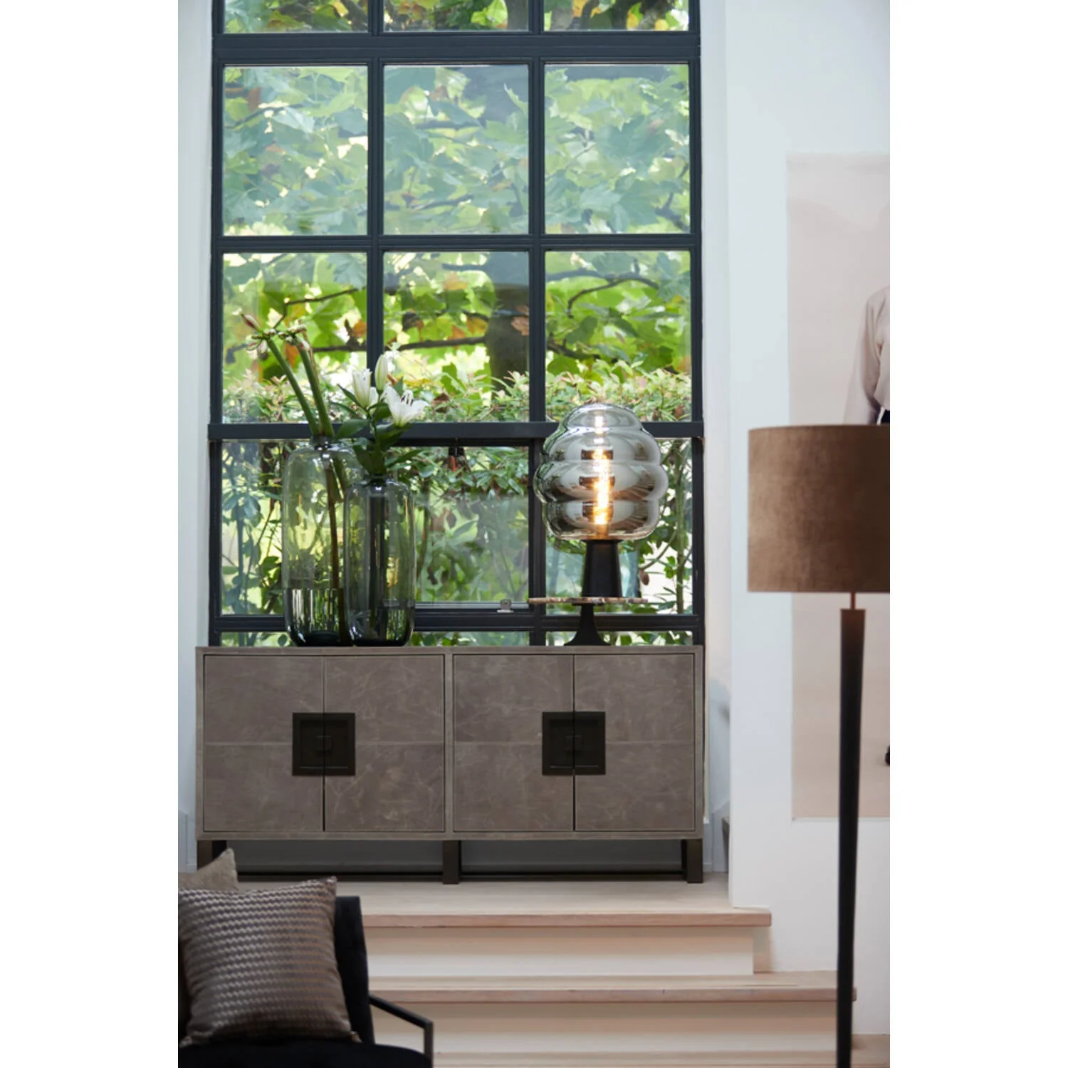 Lubis Shade Cylinder (Various Sizes) - Black/Brown/Grey Finish - Image 33