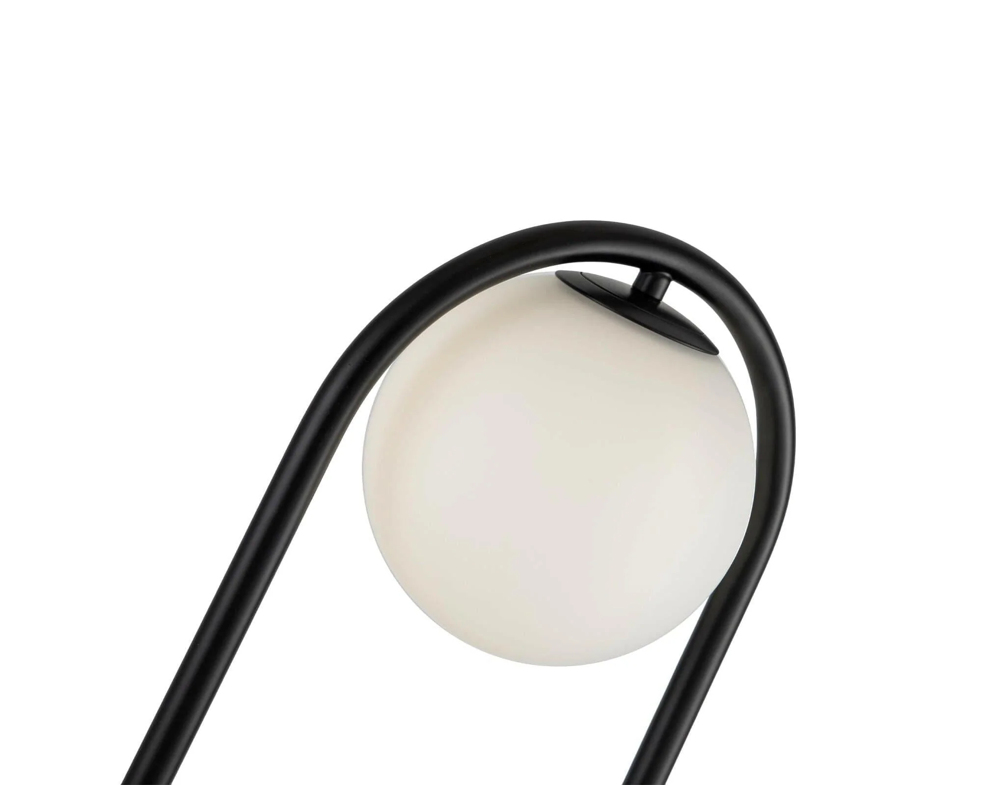 Luca Matt Black Floor Lamp G9 - Image 4