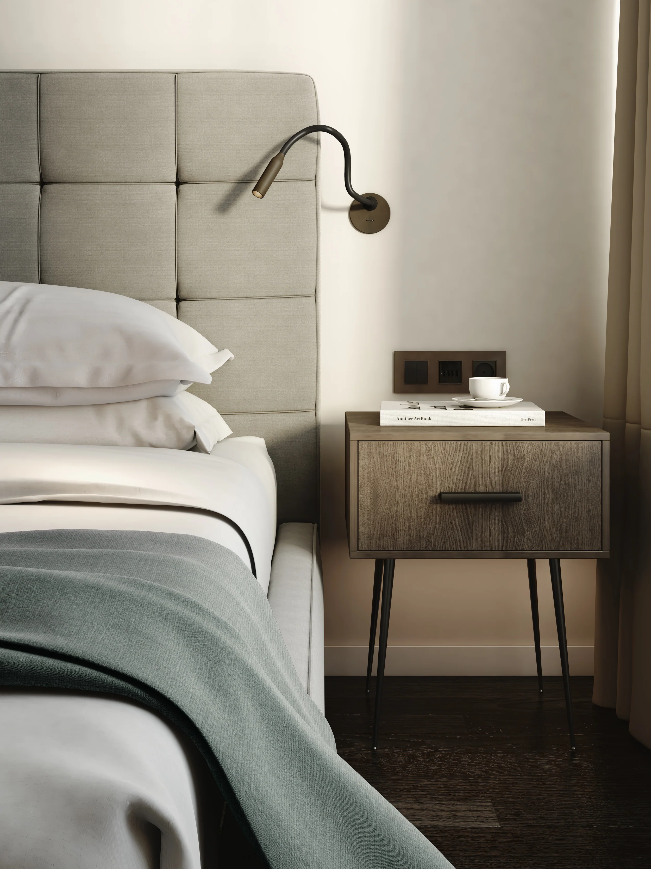 Lucca Recessed Reading Light - Various Colours - Image 10