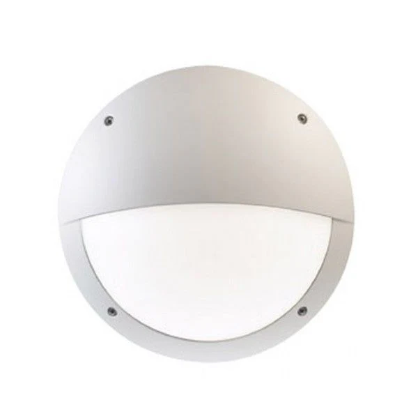 Lucia Eyelid Outdoor Flush Light IP66 - Black/Gray/White - Image 2