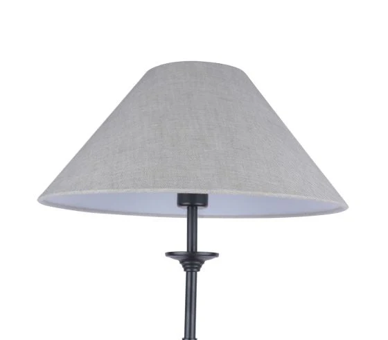 Ludchurch Floor Lamp Industrial Black With Shade - Image 4