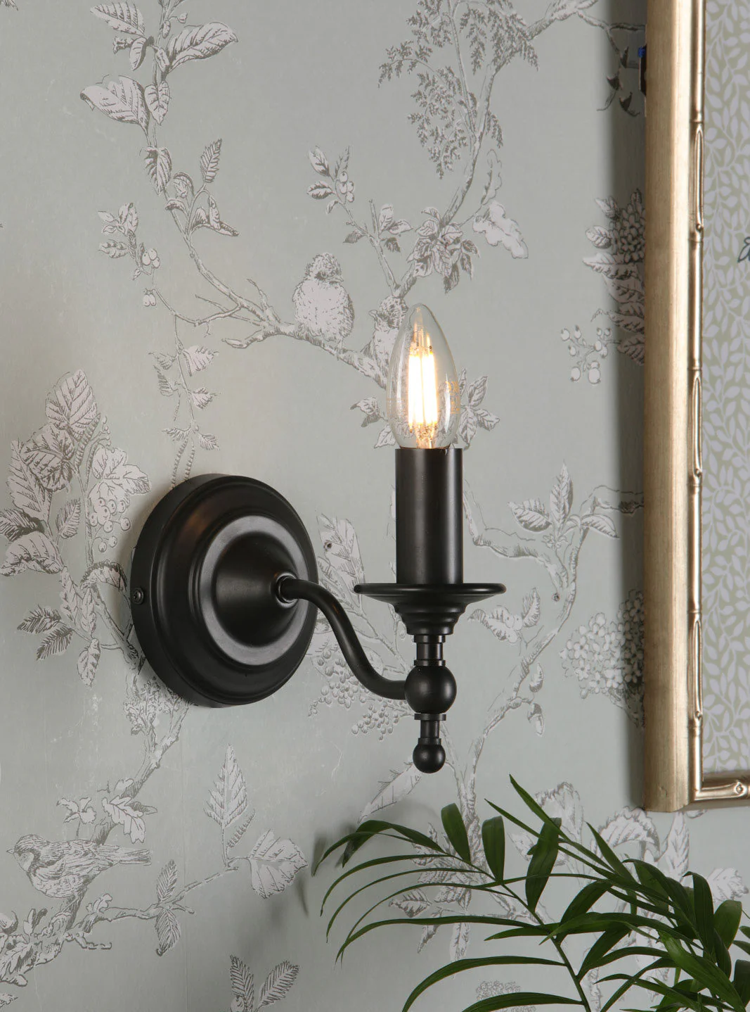 Ludchurch Single Wall Light Industrial Black Bracket Only - Image 3