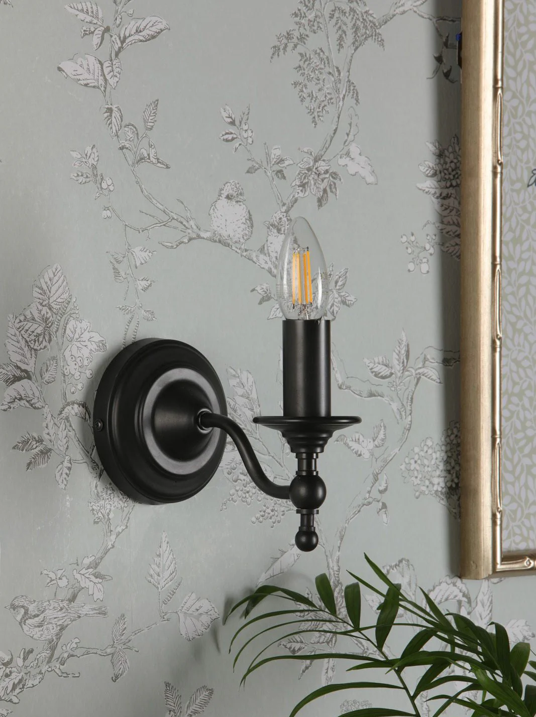 Ludchurch Single Wall Light Industrial Black Bracket Only - Image 4