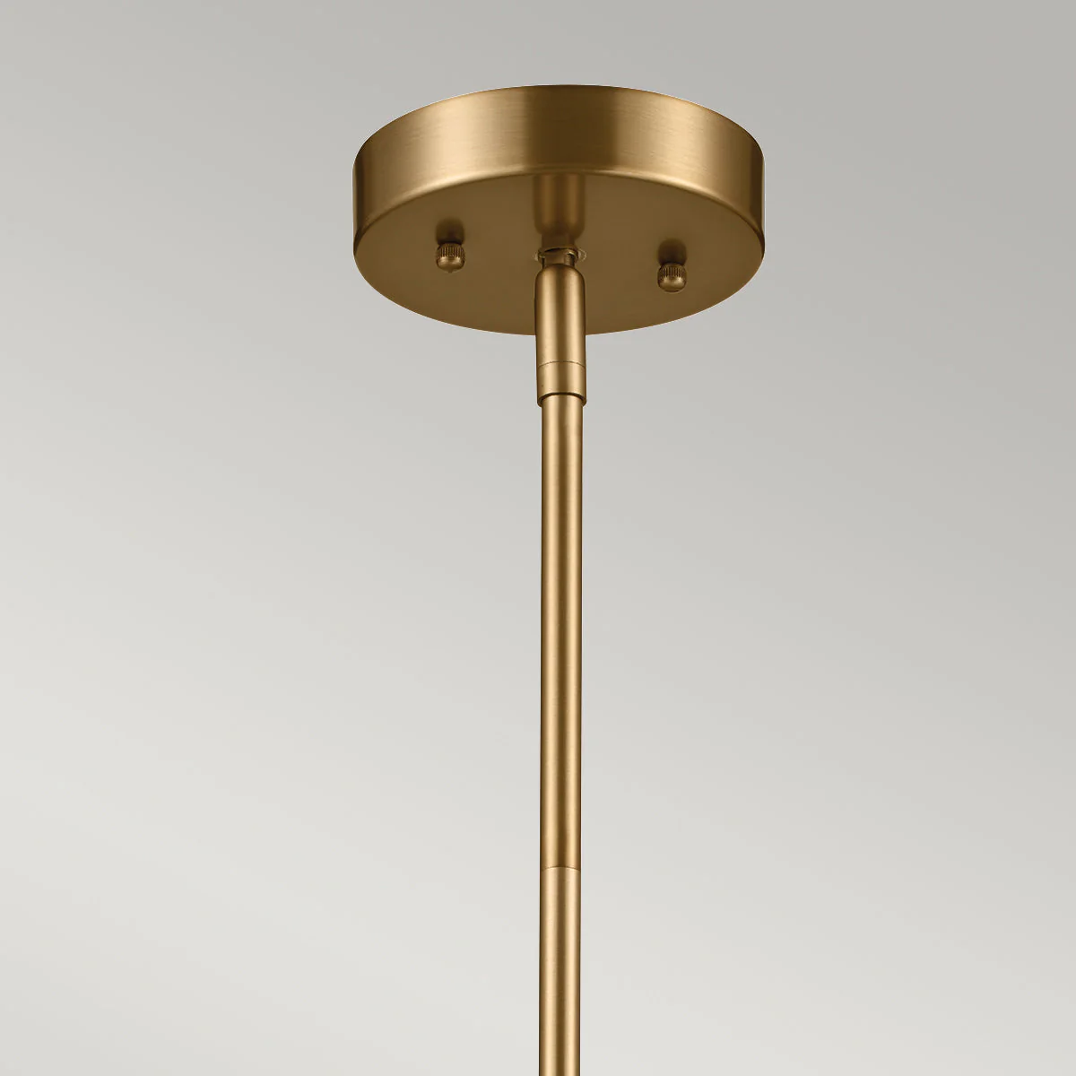 Luella 3/4Lt Duo-Mount Pendant - Black & Brass/Brushed Natural Brass - Image 12