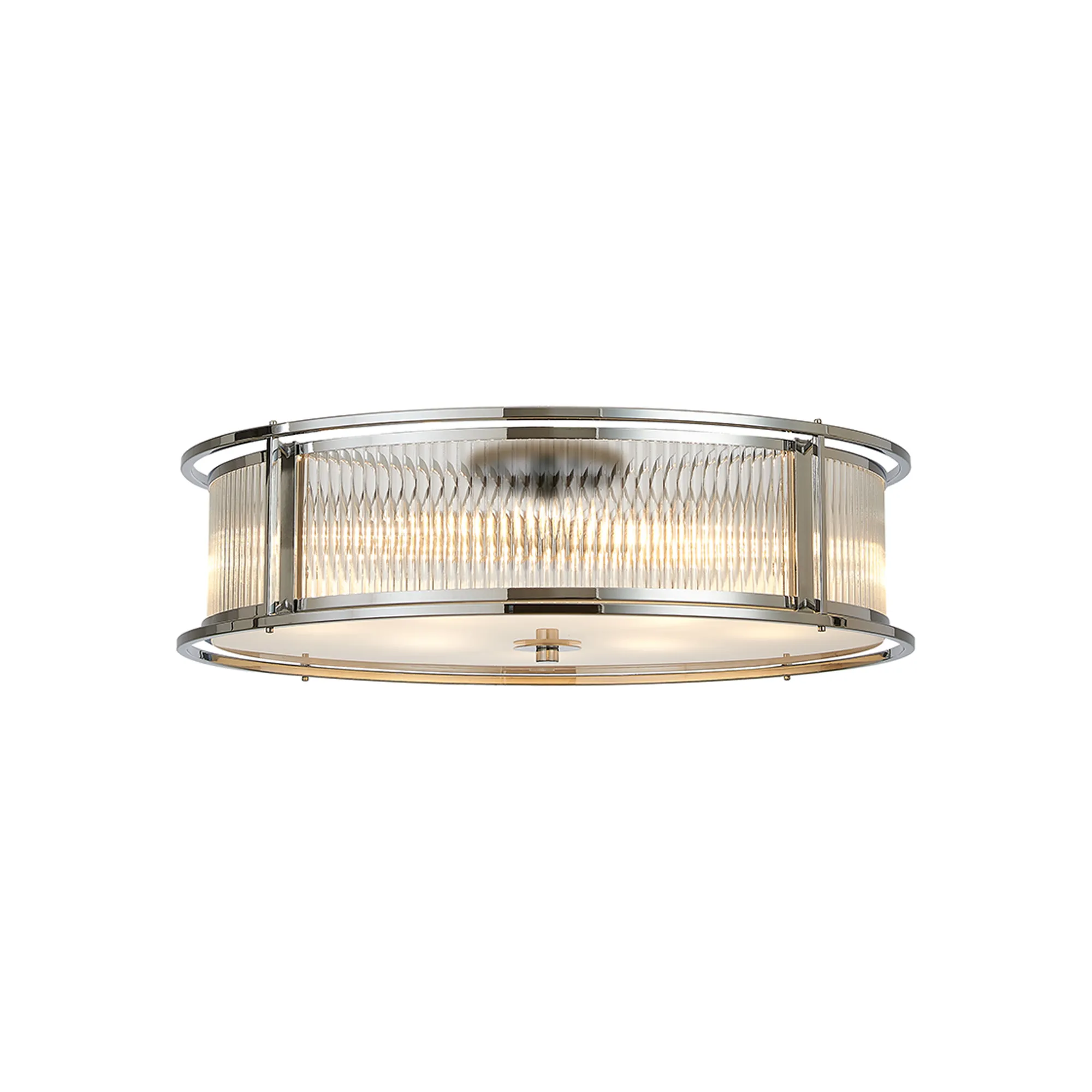Luiz Round Flush - 65cm and 80cm - Various Finishes - Image 3