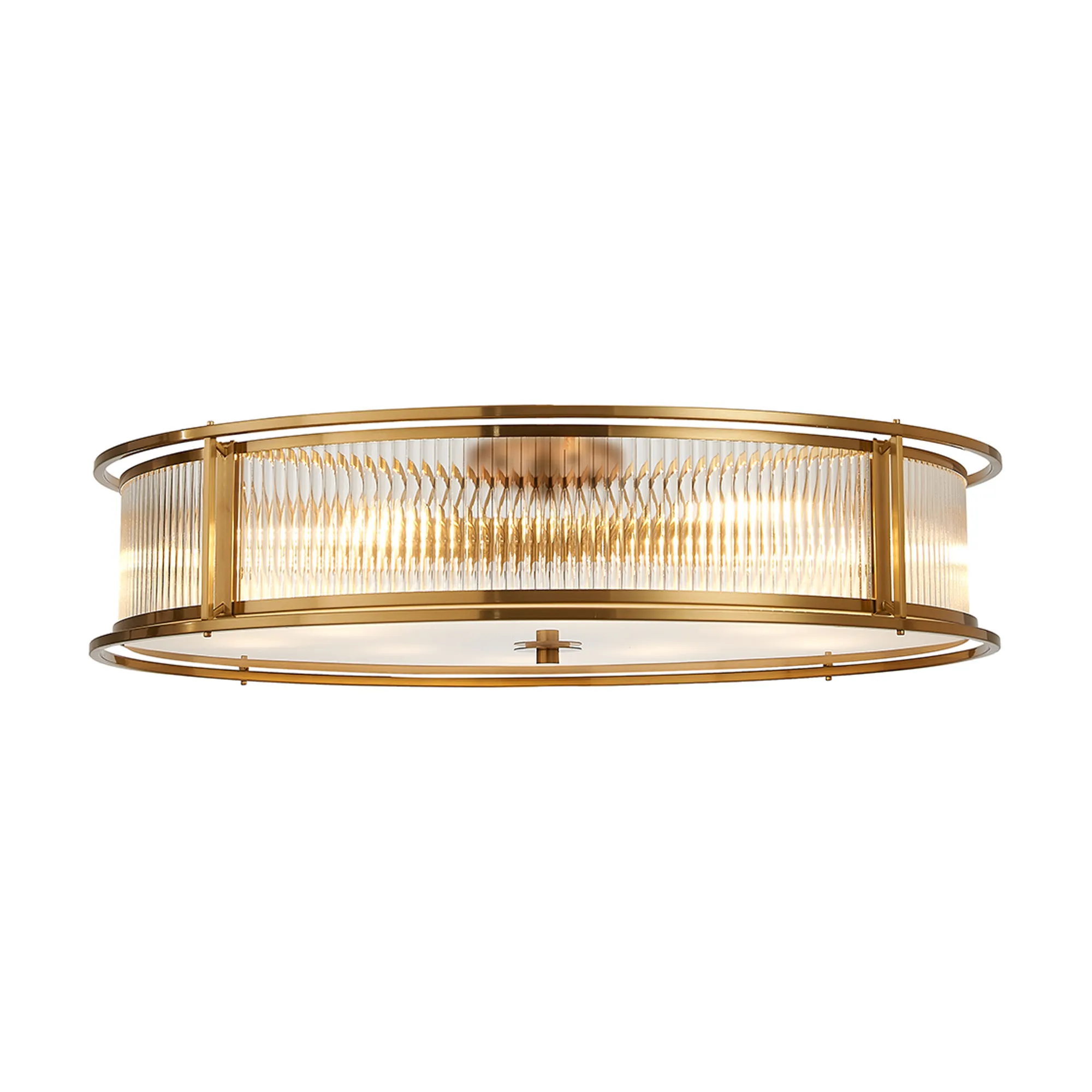 Luiz Round Flush - 65cm and 80cm - Various Finishes - Image 5