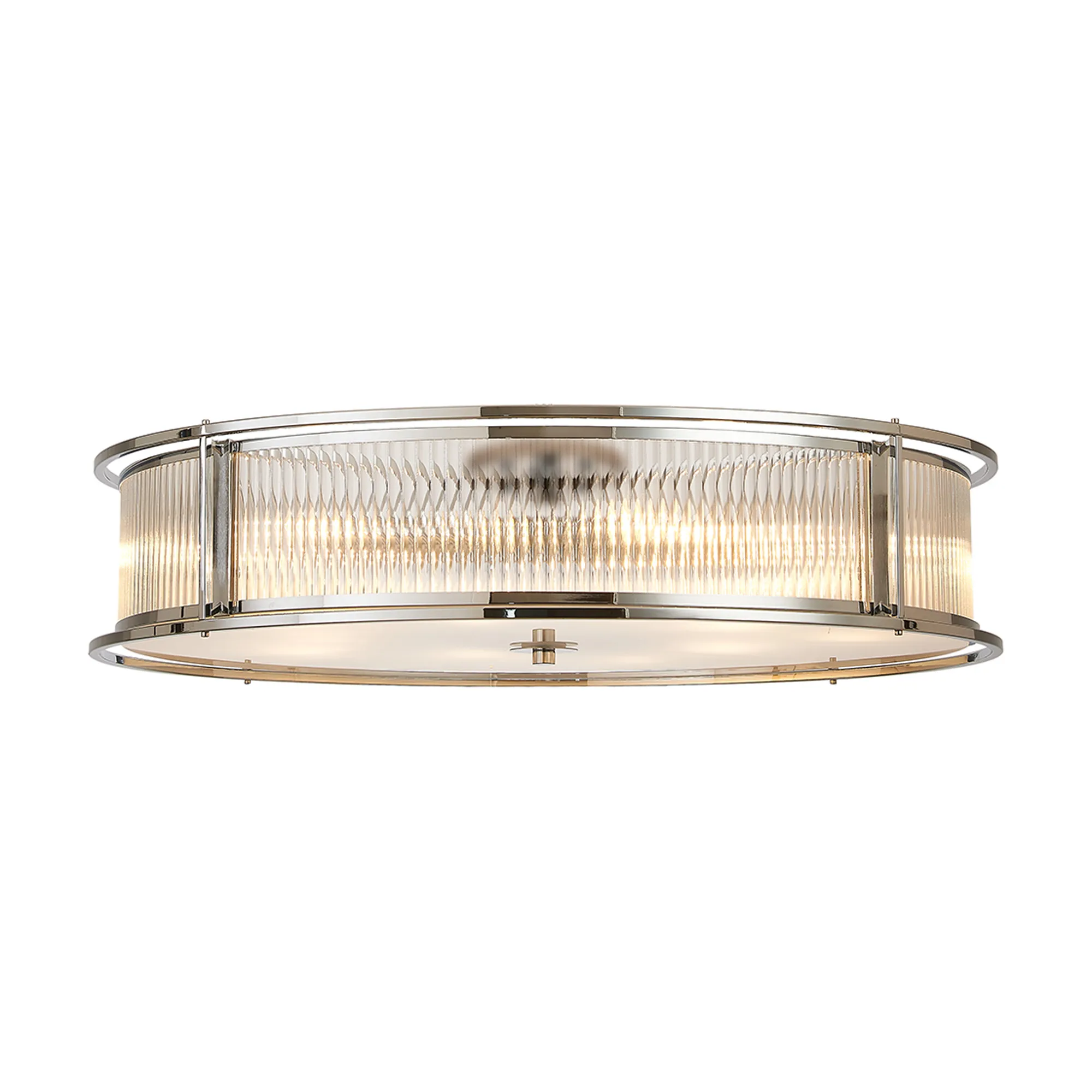 Luiz Round Flush - 65cm and 80cm - Various Finishes - Image 7