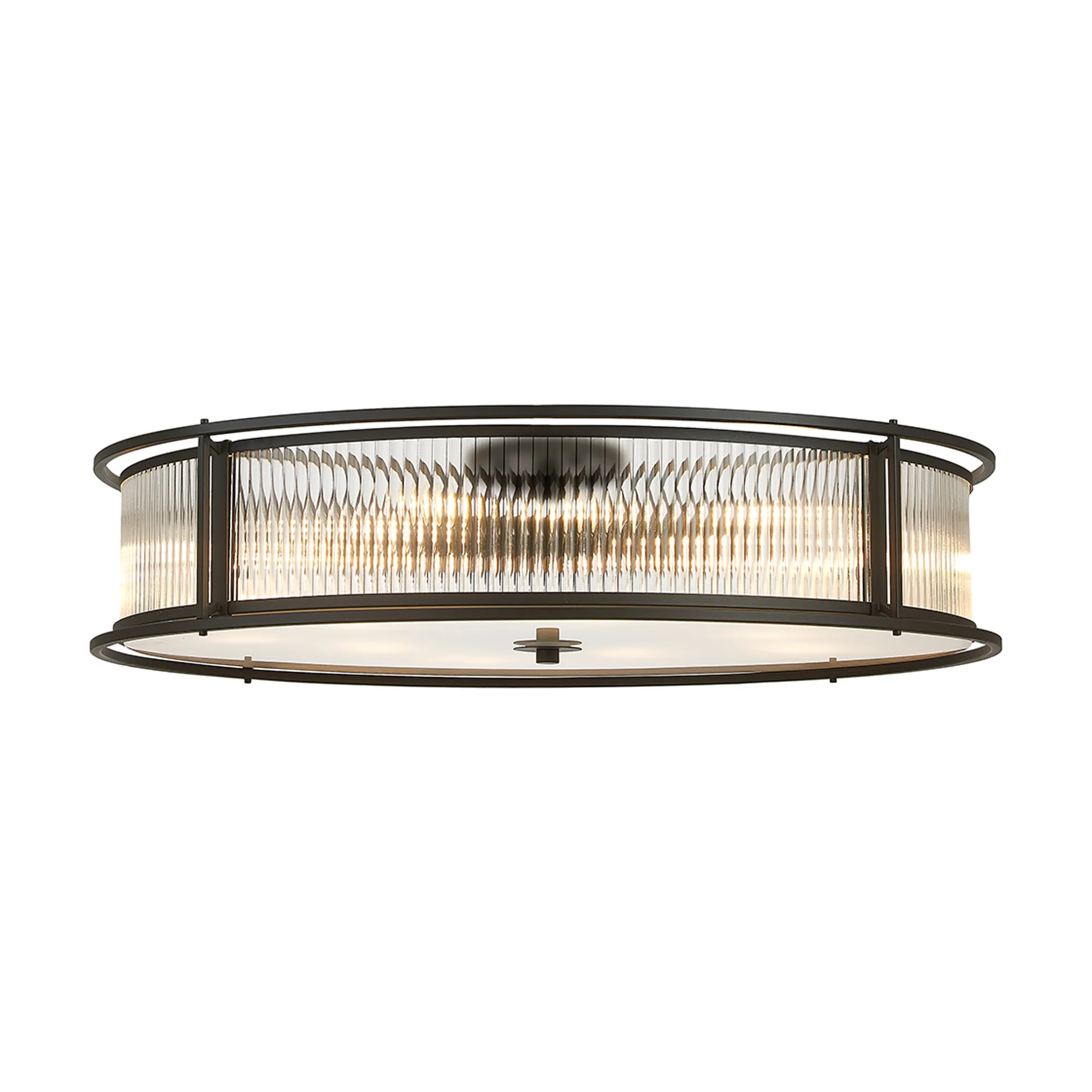 Luiz Round Flush - 65cm and 80cm - Various Finishes - Image 8