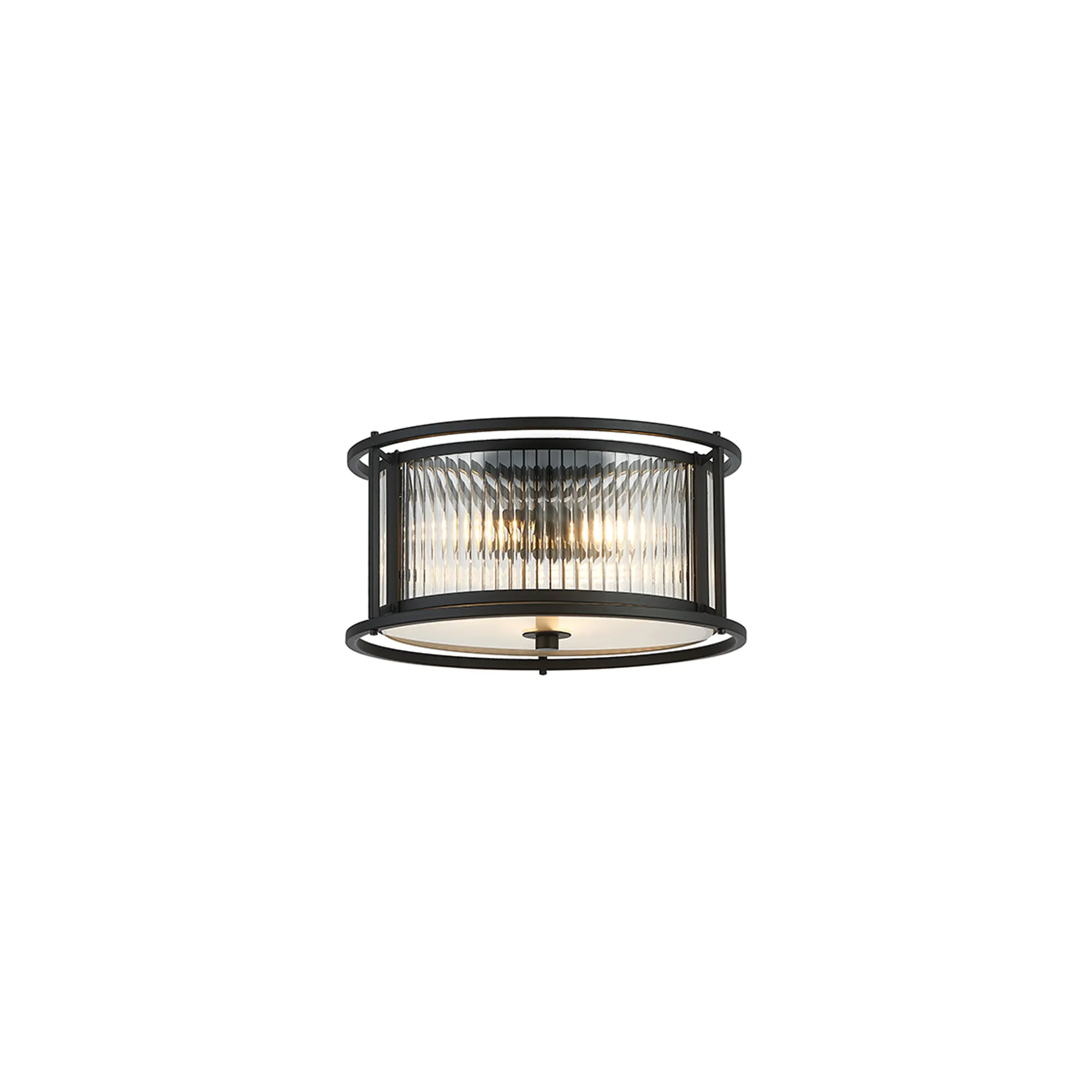 Luiz Round Flush - 35cm and 50cm - Various Finishes - Image 4