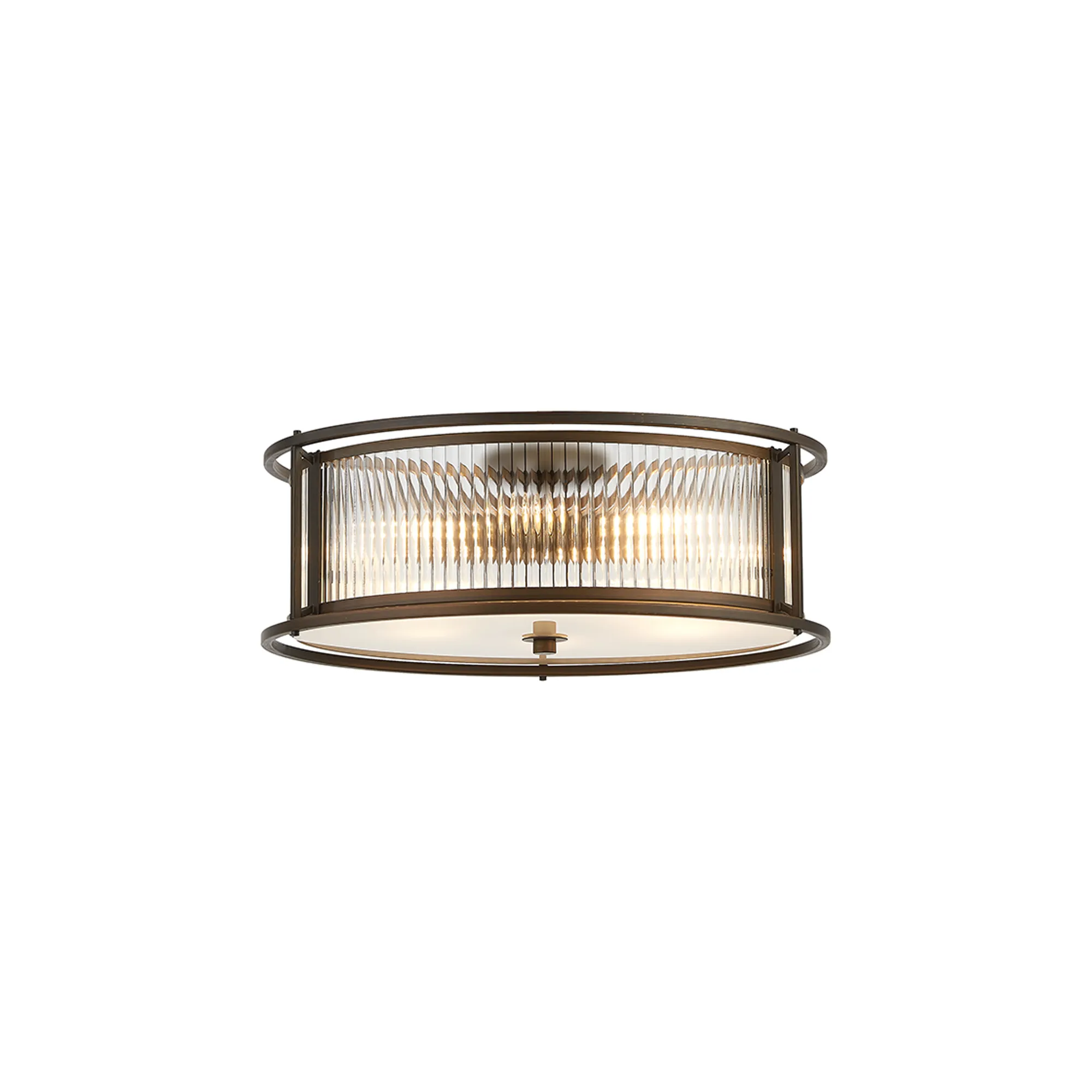 Luiz Round Flush - 35cm and 50cm - Various Finishes - Image 6