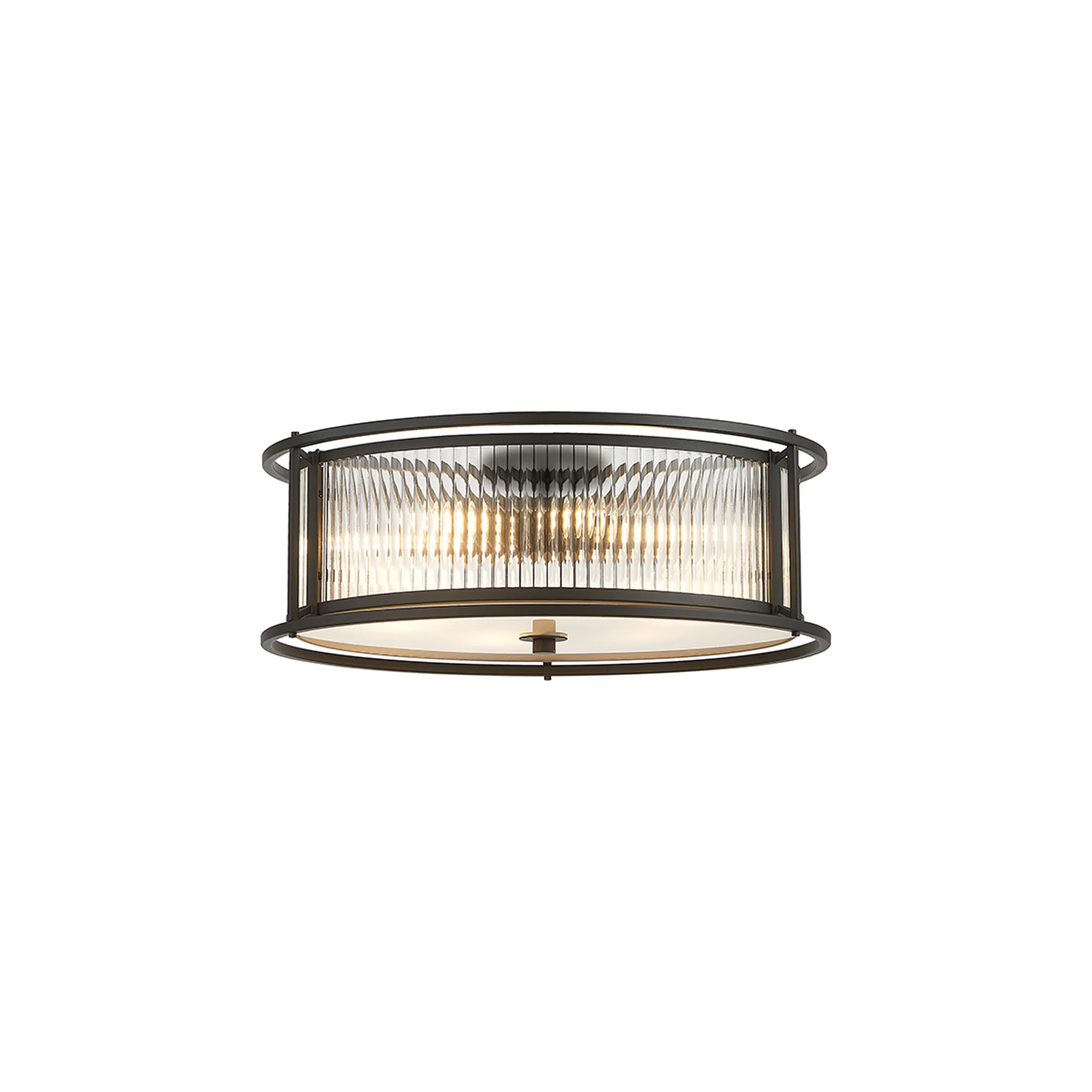 Luiz Round Flush - 35cm and 50cm - Various Finishes - Image 8