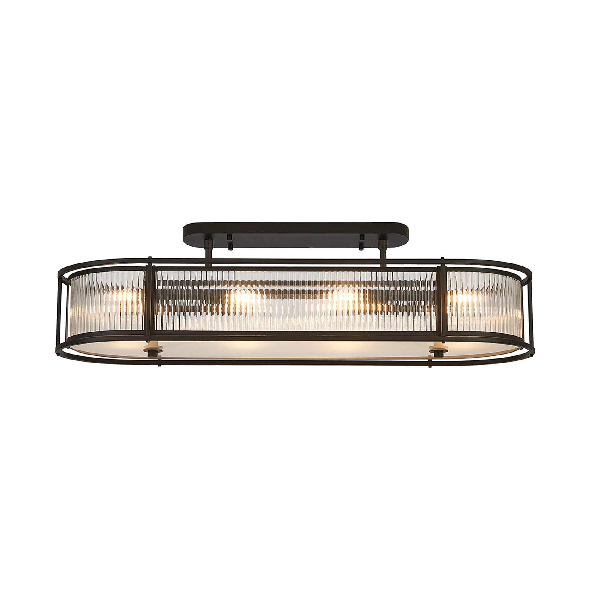 Luiz Semi Flush Light, 1m - Various Finishes