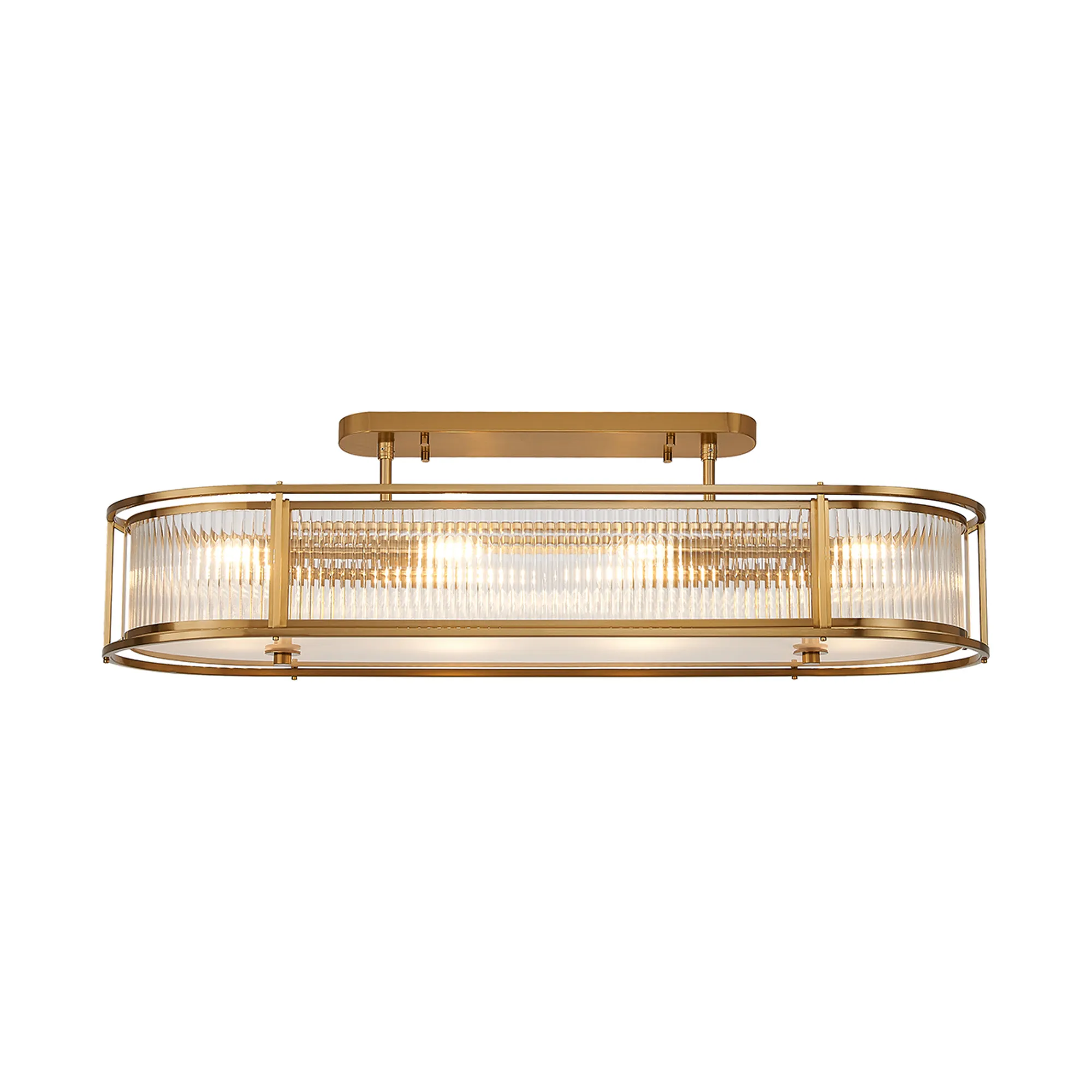 Luiz Semi Flush Light, 1m - Various Finishes - Image 3