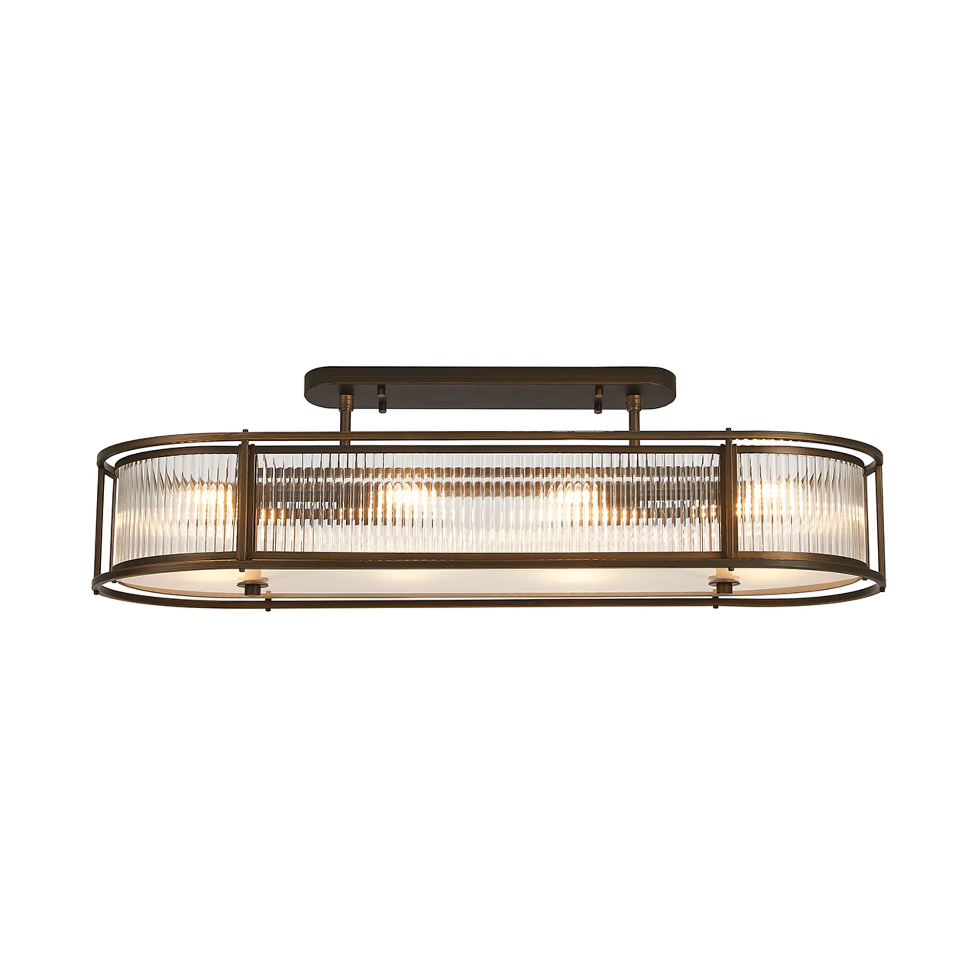 Luiz Semi Flush Light, 1m - Various Finishes - Image 4