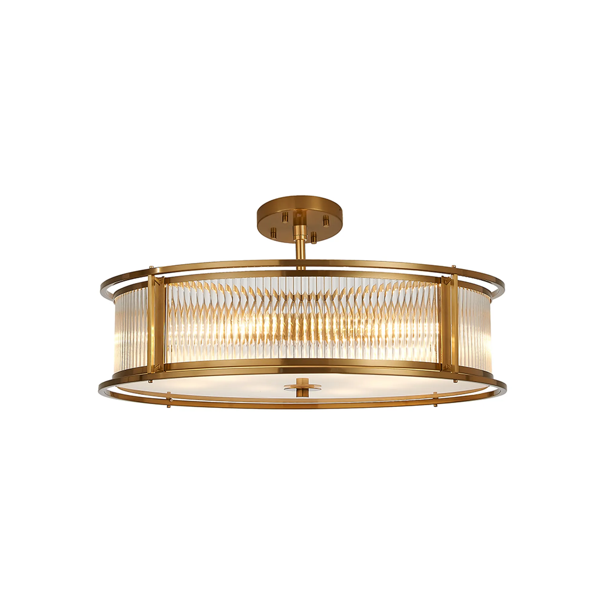 Luiz Semi Flush Light - 65cm and 80cm - Various Finishes - Image 2