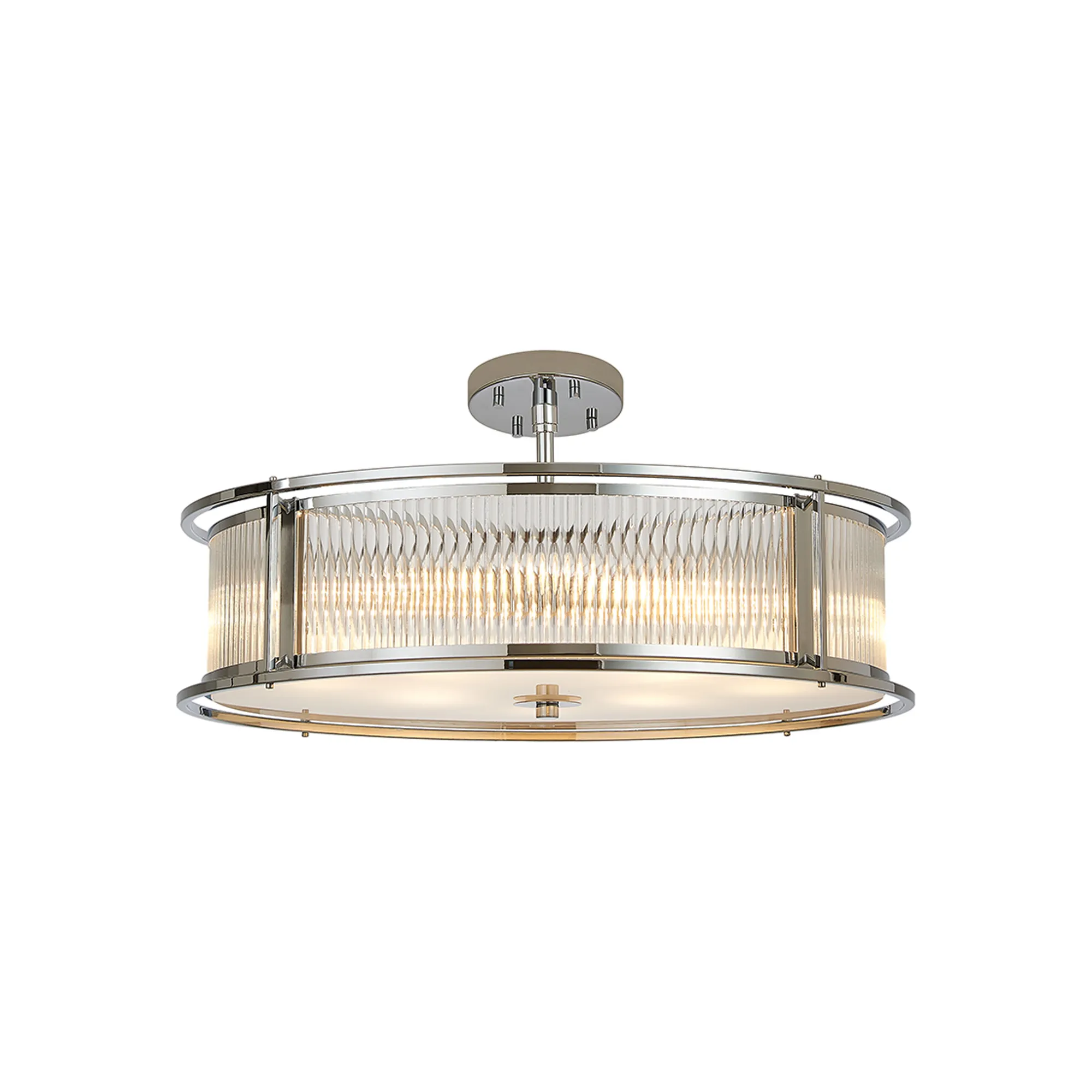 Luiz Semi Flush Light - 65cm and 80cm - Various Finishes - Image 3