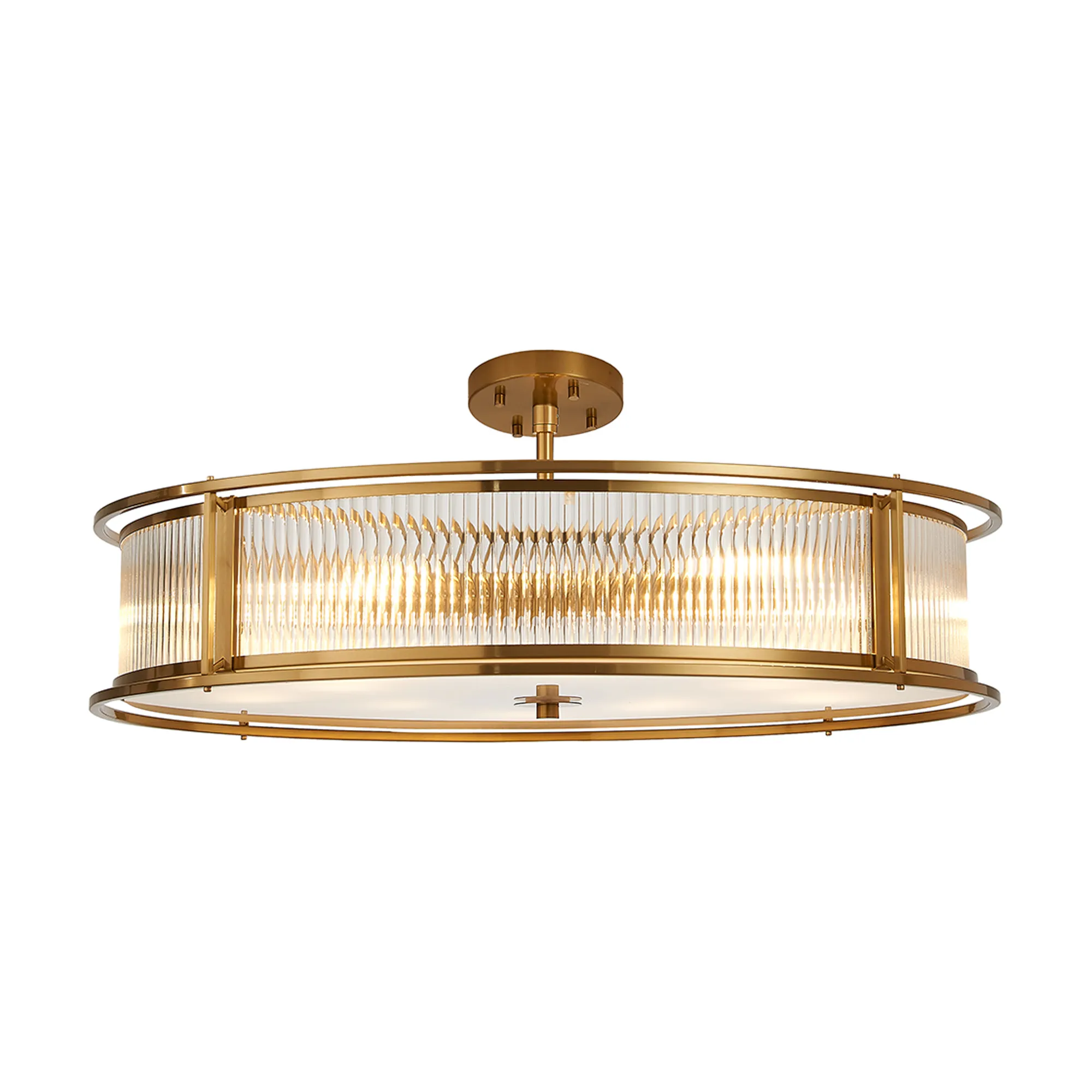 Luiz Semi Flush Light - 65cm and 80cm - Various Finishes - Image 5