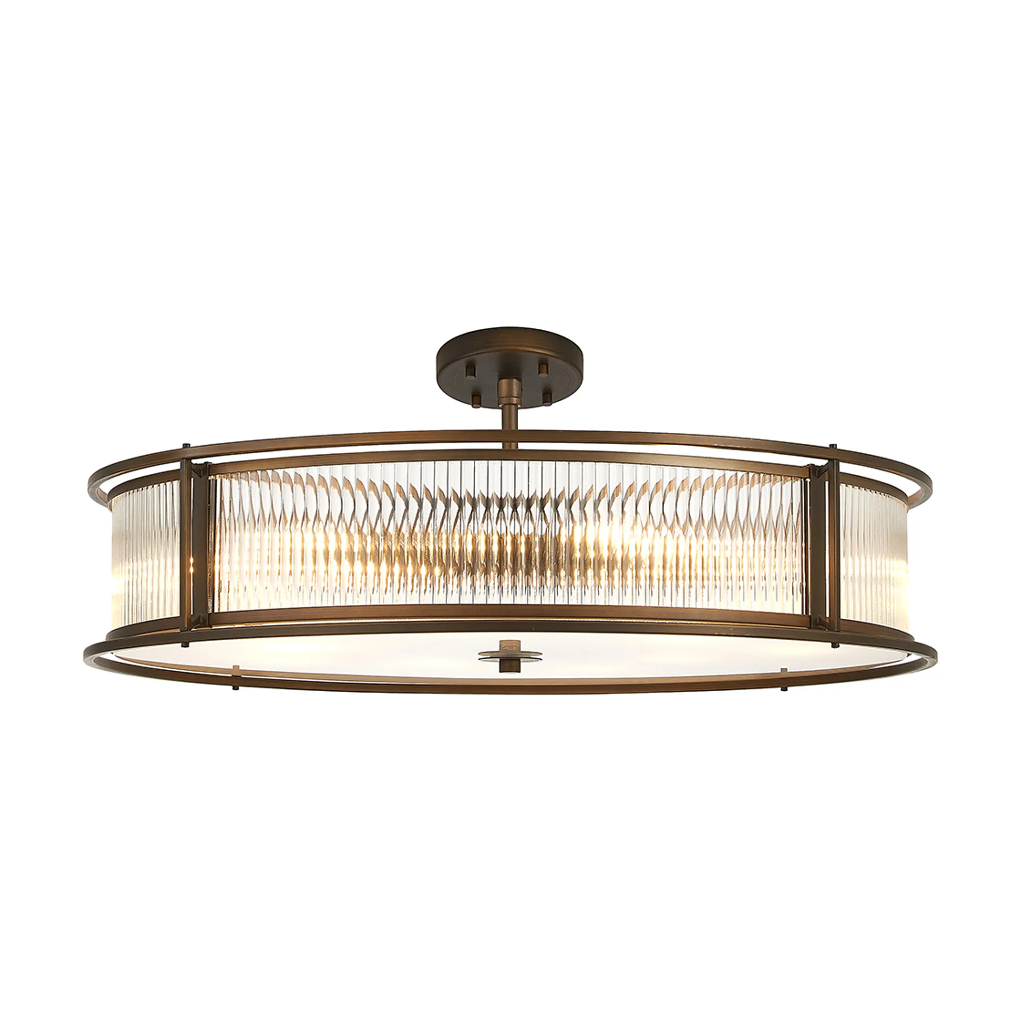 Luiz Semi Flush Light - 65cm and 80cm - Various Finishes - Image 6
