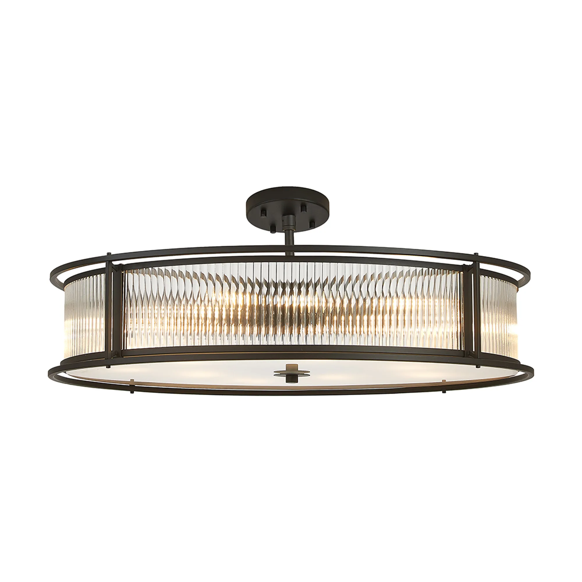 Luiz Semi Flush Light - 65cm and 80cm - Various Finishes - Image 8