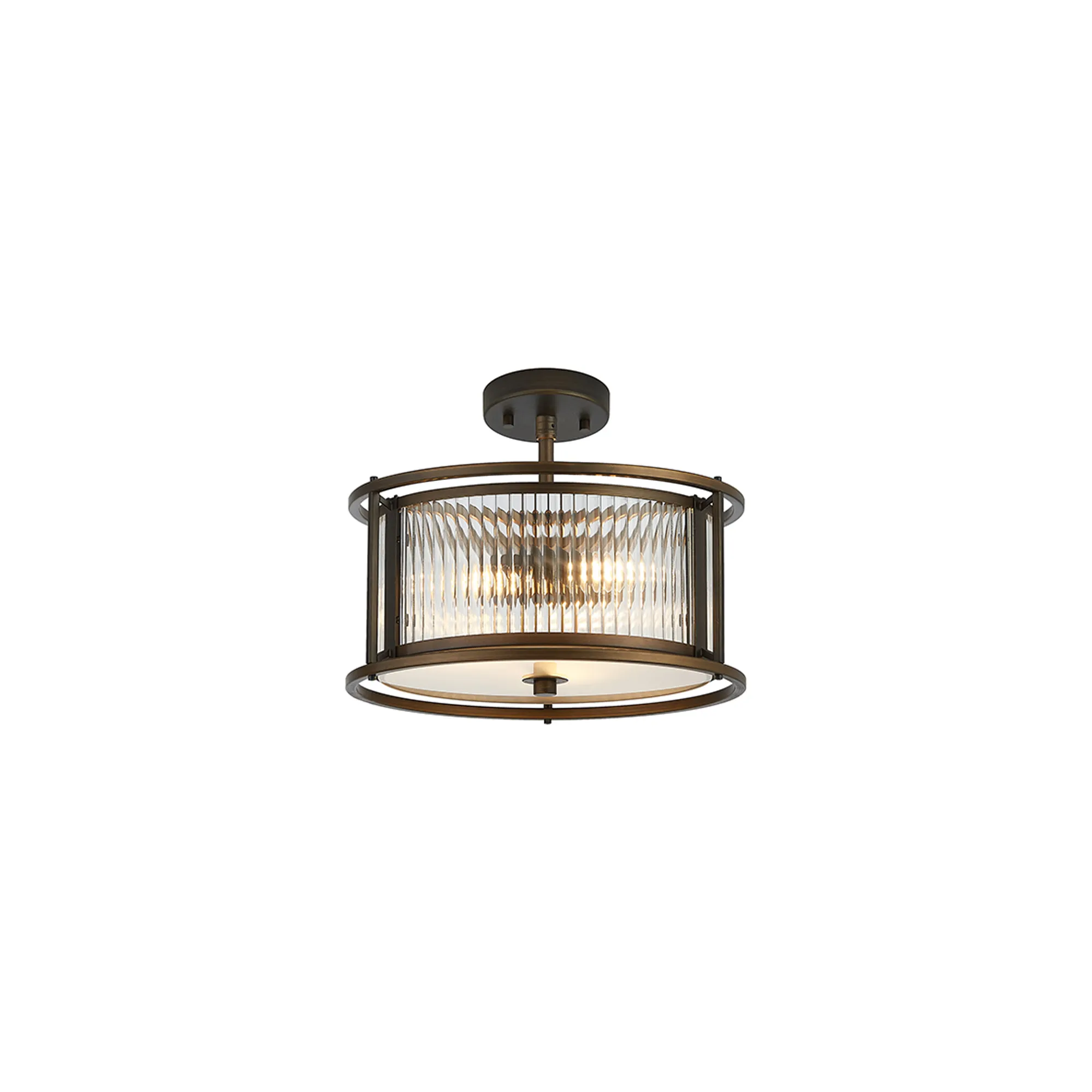 Luiz Semi Flush Light - 35cm and 50cm - Various Finishes - Image 2