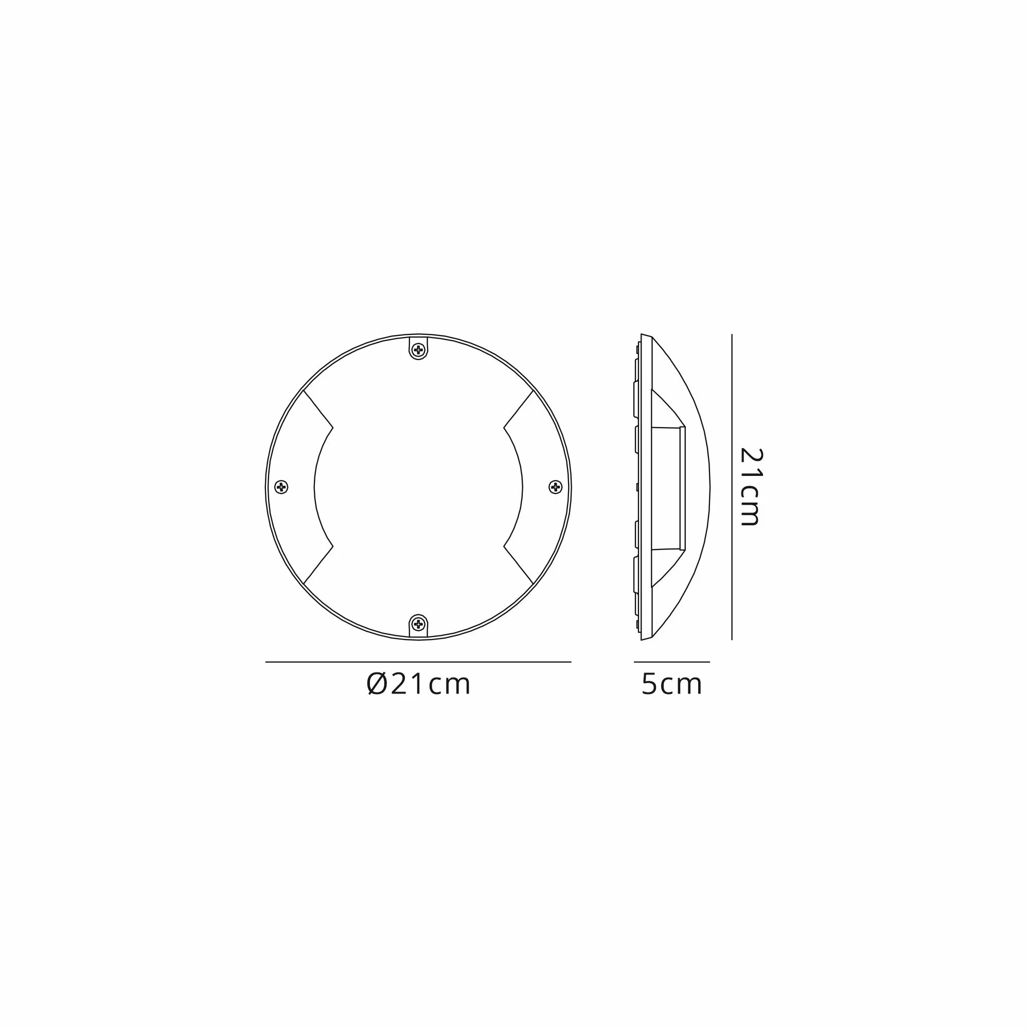 Luka Above Ground Light/Wall Light - Image 10