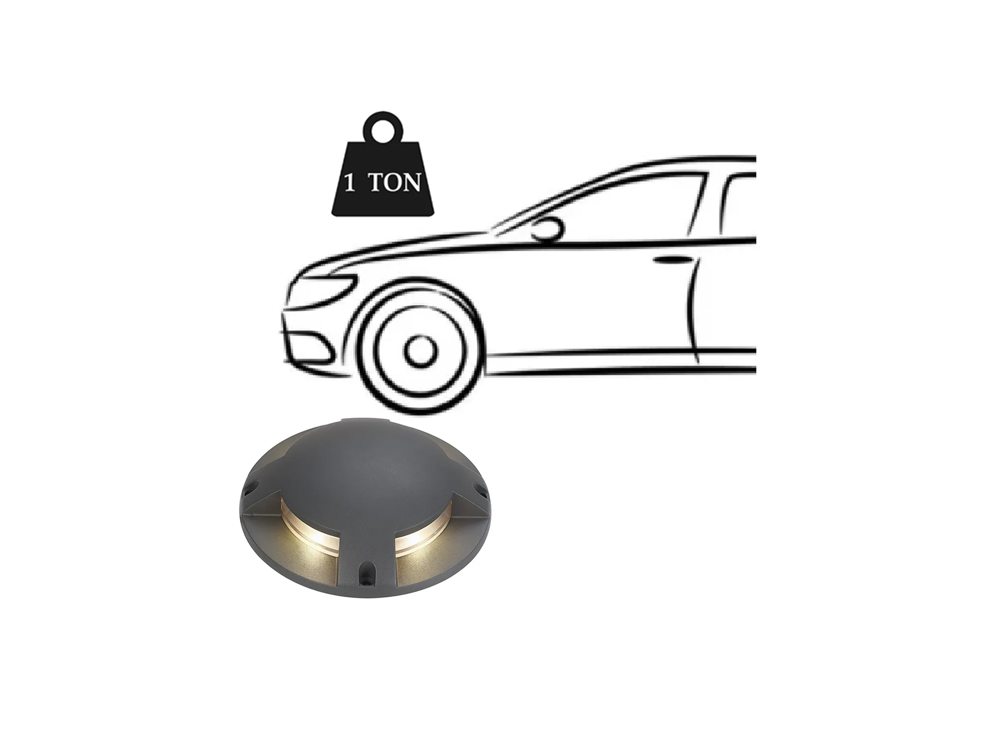 Luka Above Ground Light/Wall Light - Image 13