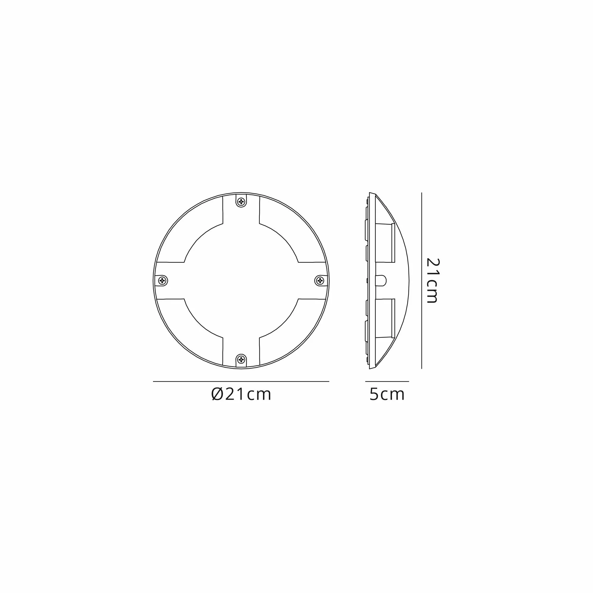 Luka Above Ground Light/Wall Light - Image 14