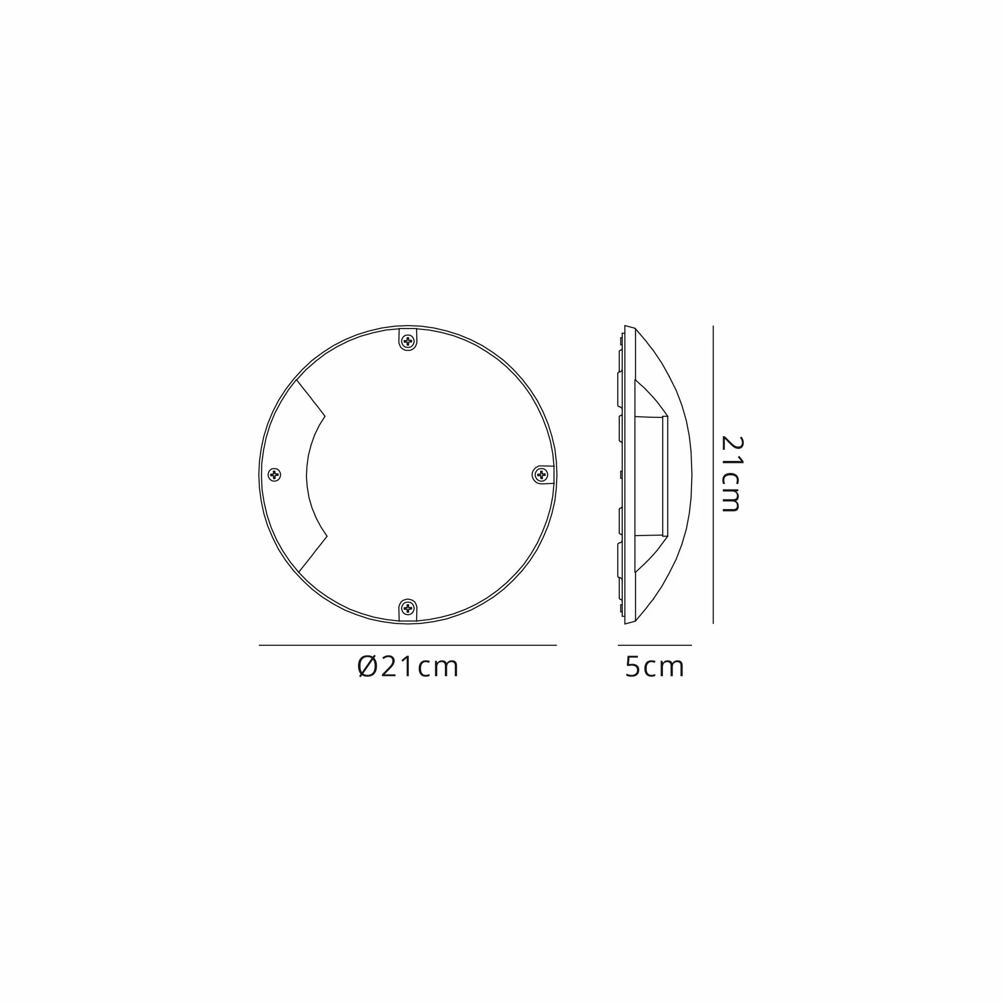 Luka Above Ground Light/Wall Light - Image 17