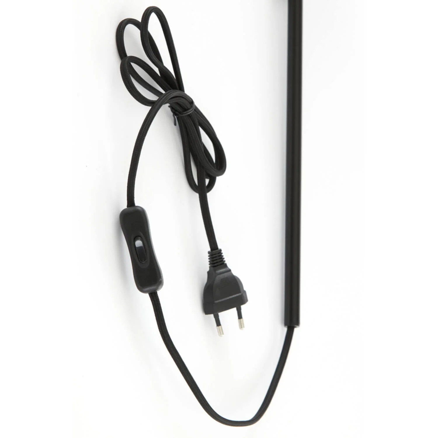 Lukaro Wall Lamp 28x20x65 Cm Glass Smoked+Matt Black E27 - Image 6
