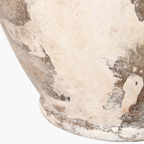 Lulia Table Lamp Base- Antique Finish Stoneware Urn - Image 5