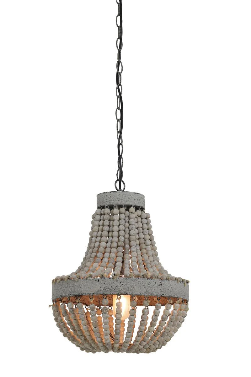 Luna Pendant Ceiling Light Old White Finish - Promotional Offer - Image 2