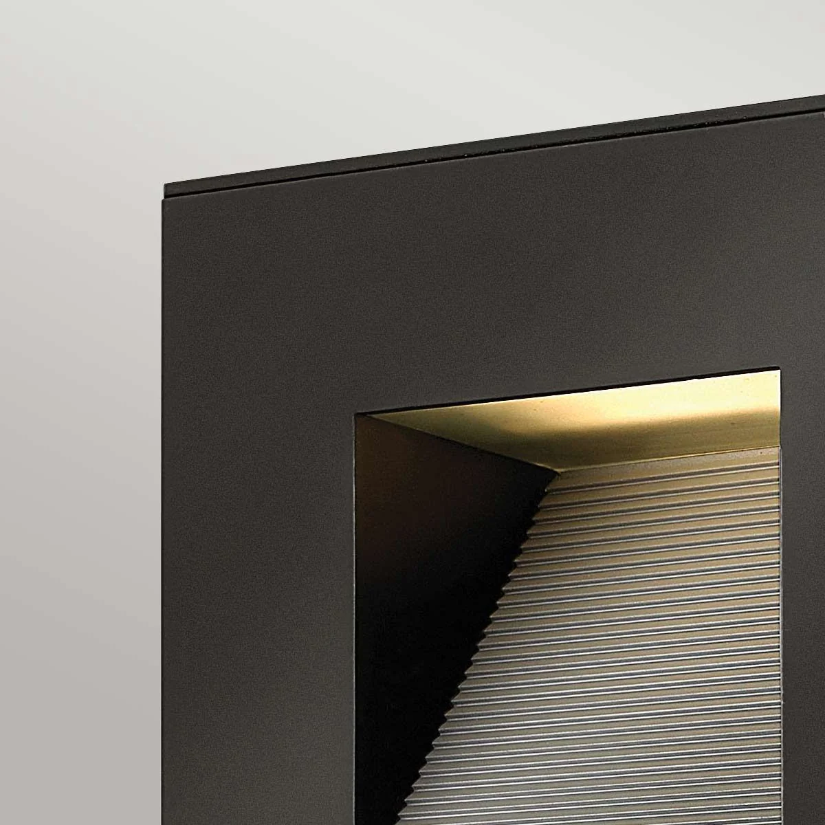 Luna Small Wall Light - Satin Black - Satin Black/Titanium E14 IP44 - Image 3