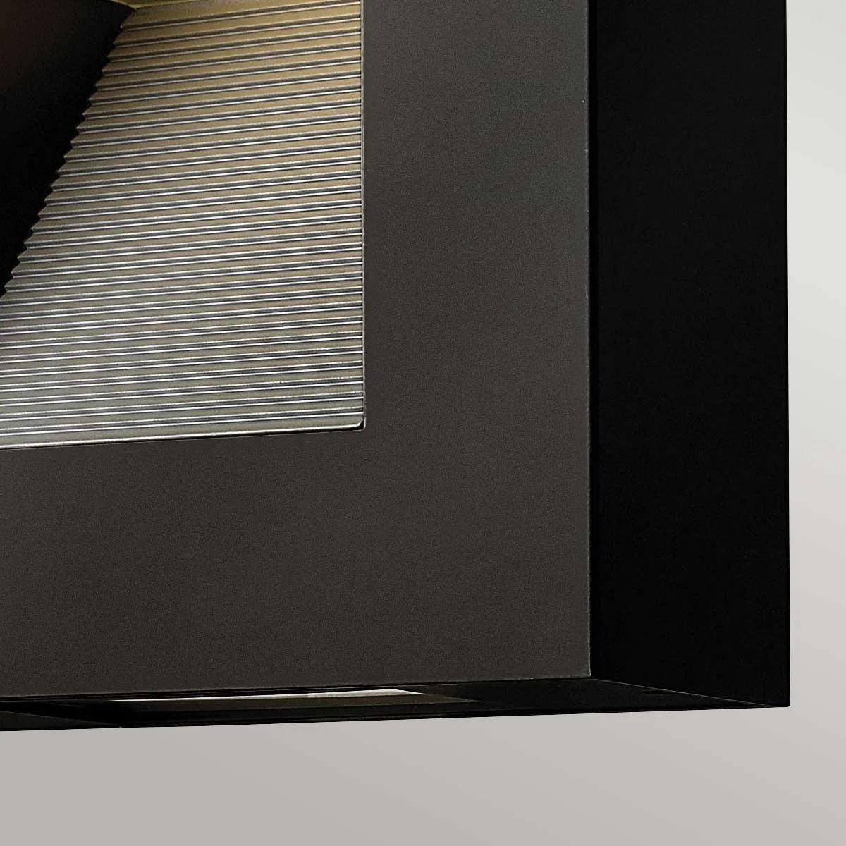 Luna Small Wall Light - Satin Black - Satin Black/Titanium E14 IP44 - Image 4
