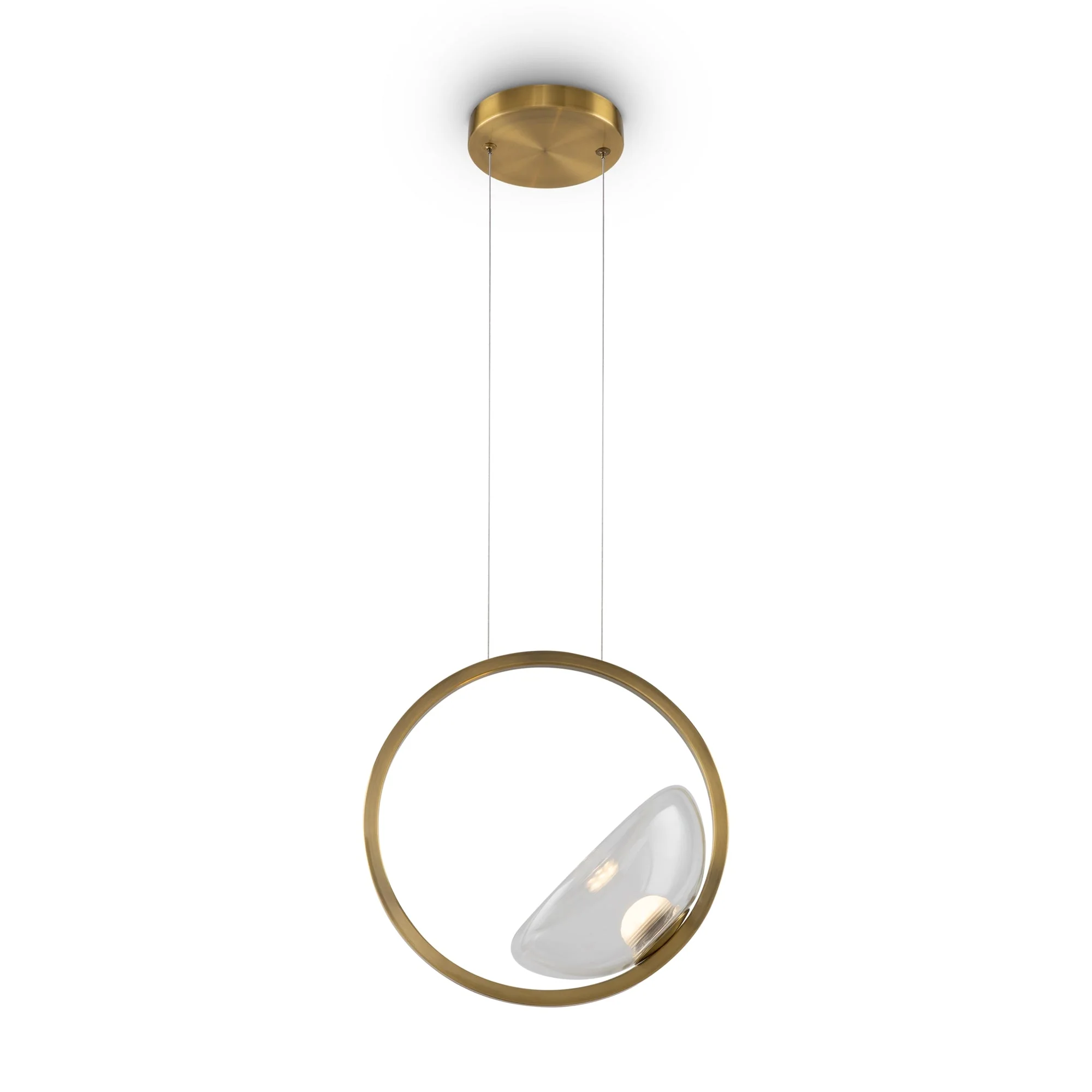 Lunare Pendant Brass - Finish - Image 5