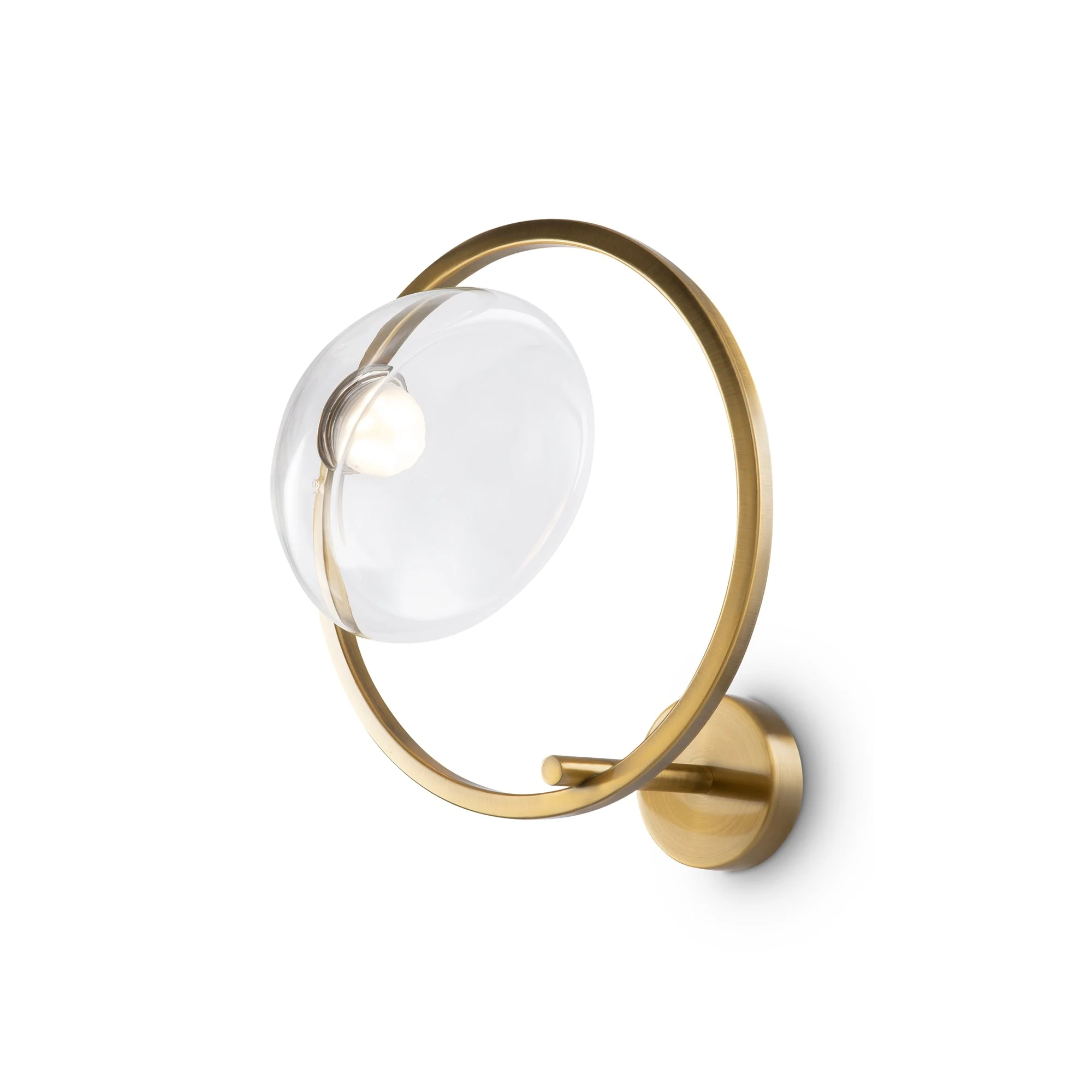 Lunare Wall Light - Brass Finish - Image 10