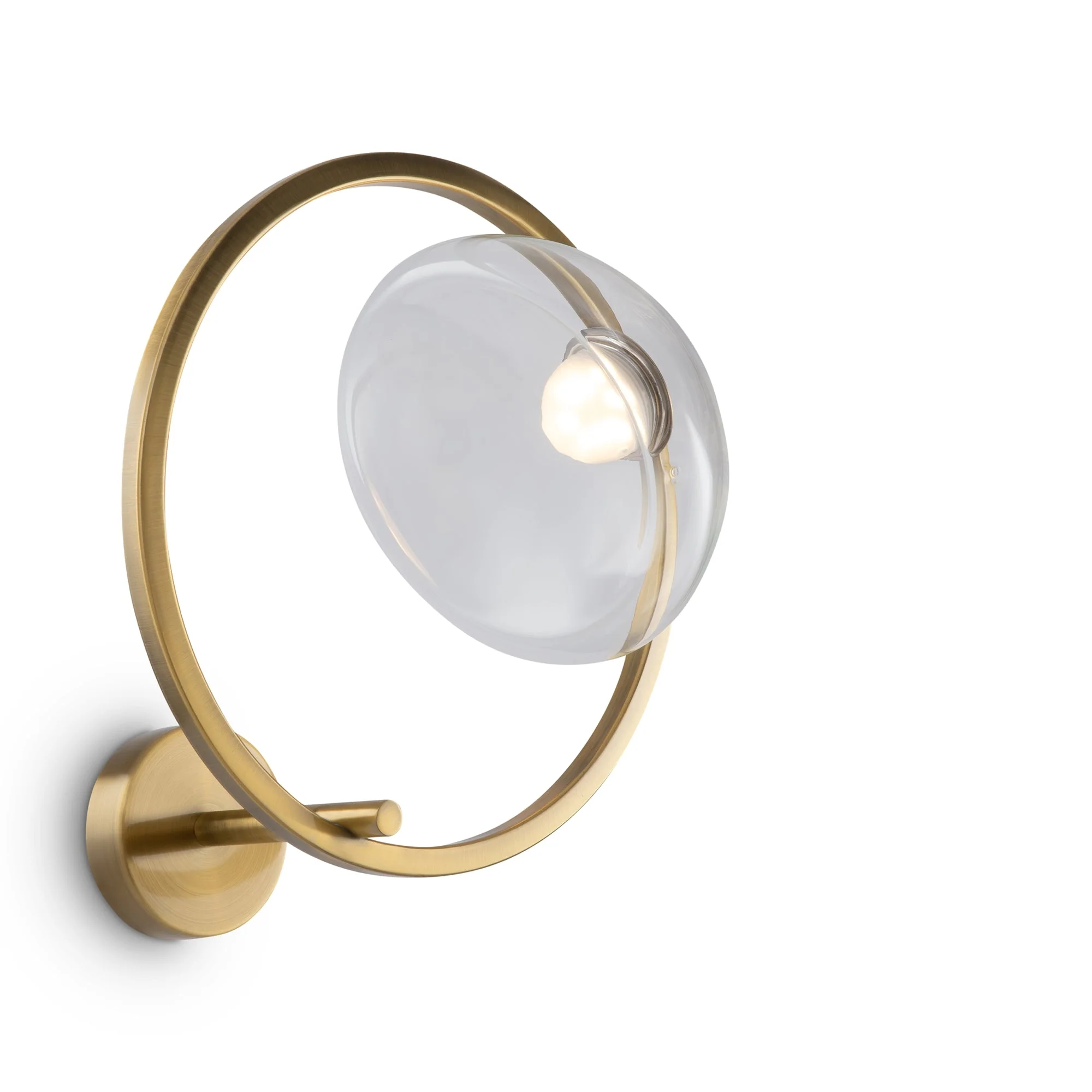 Lunare Wall Light - Brass Finish - Image 13