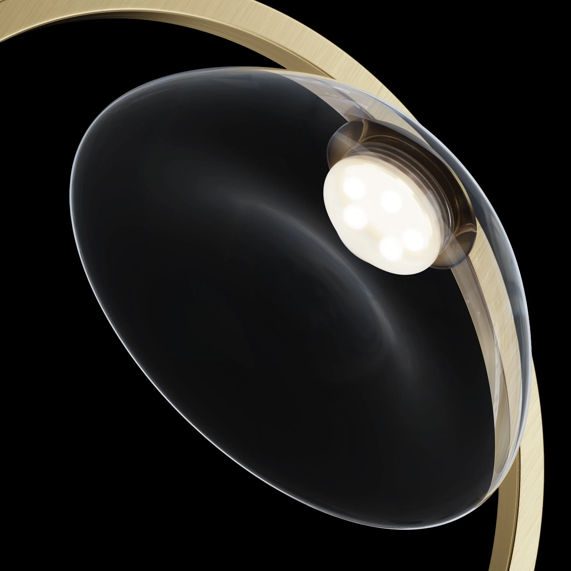 Lunare Wall Light - Brass Finish - Image 16