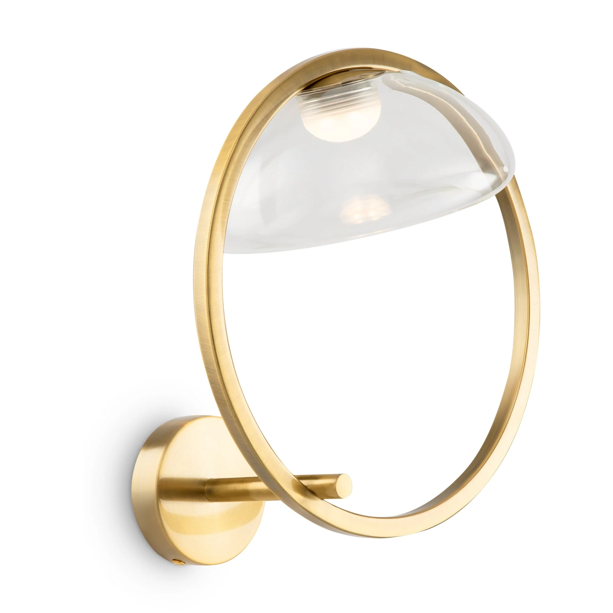 Lunare Wall Light - Brass Finish - Image 3