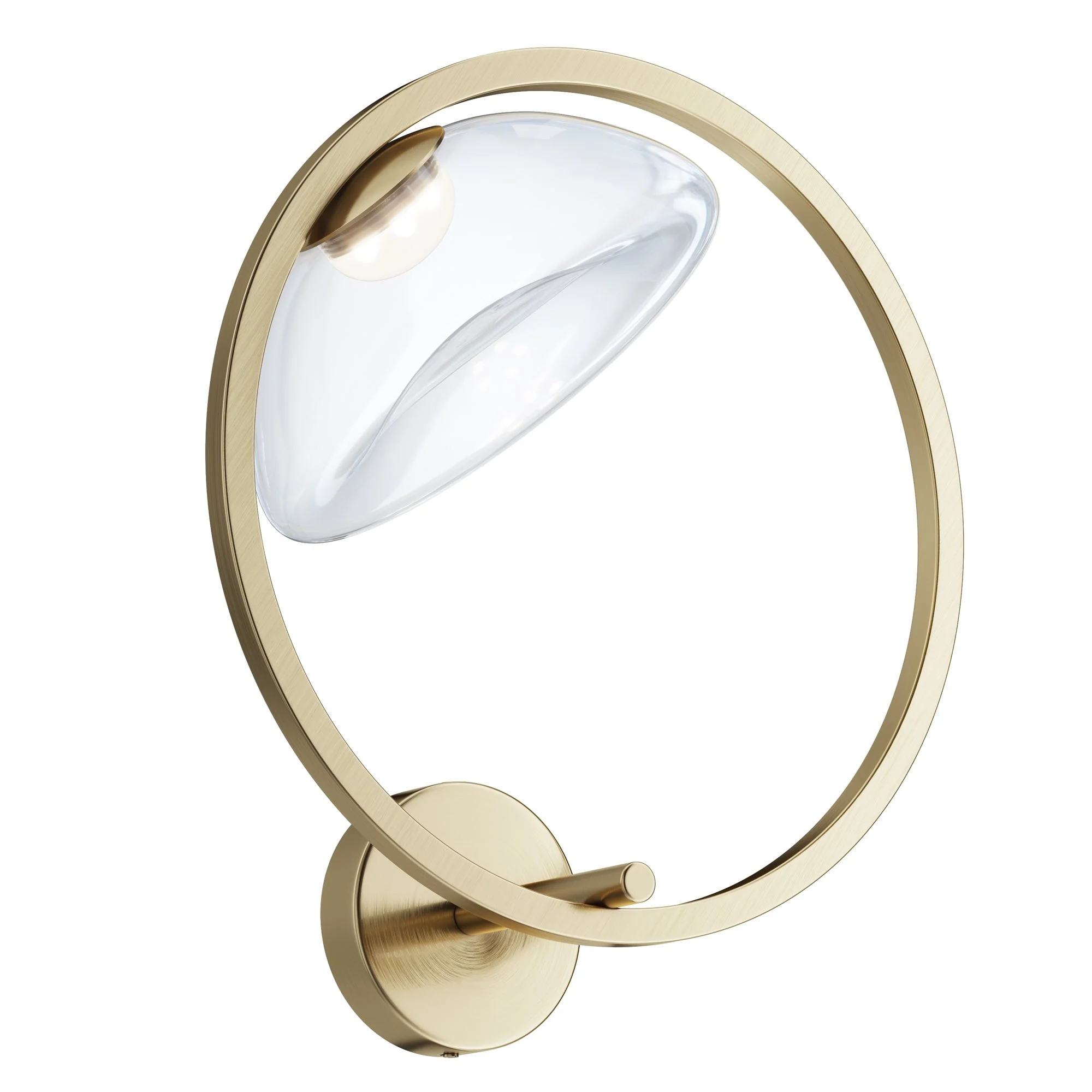 Lunare Wall Light - Brass Finish - Image 4