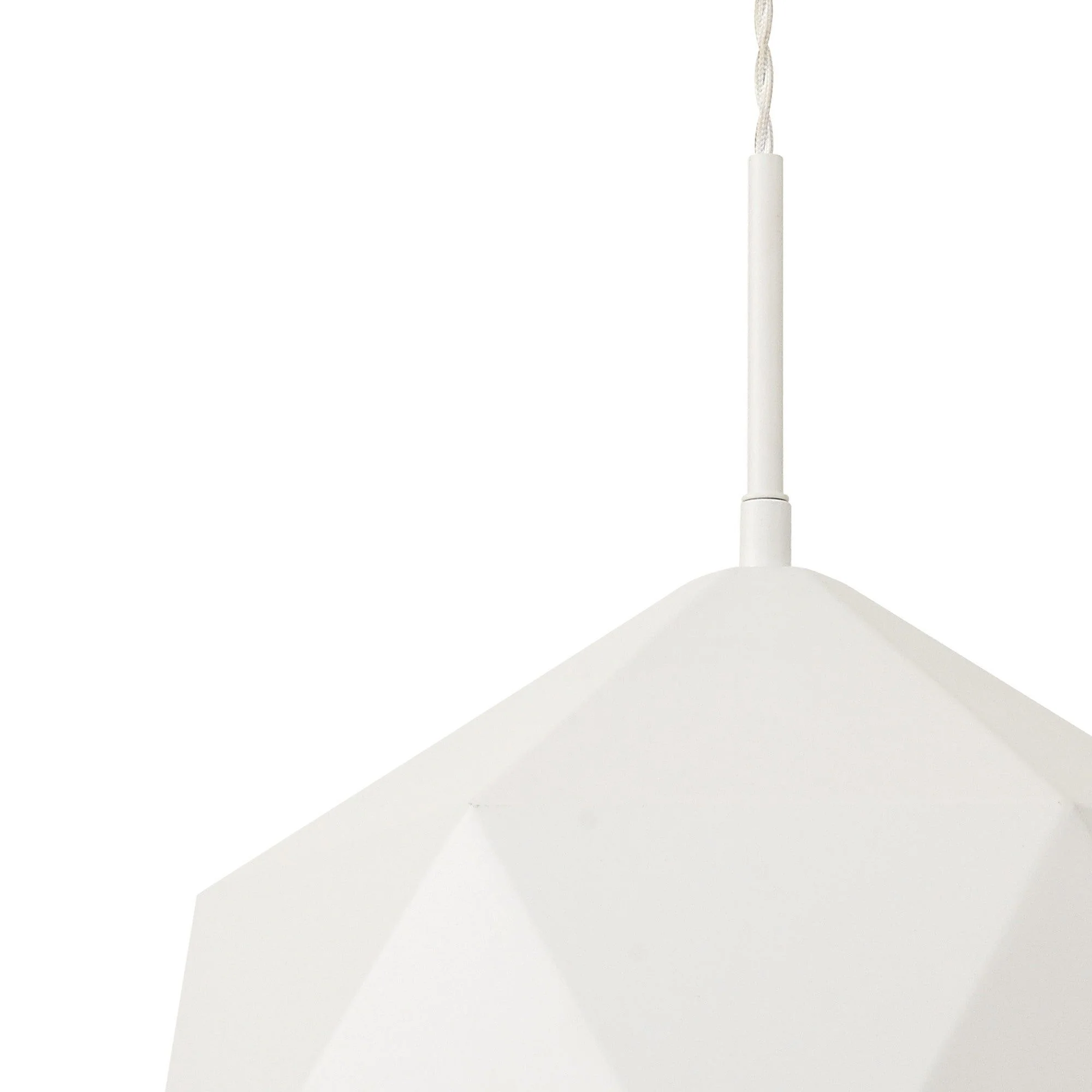Luscious Single Pendant, 1 Light Adjustable E27, Graphite/White Inner - Image 6