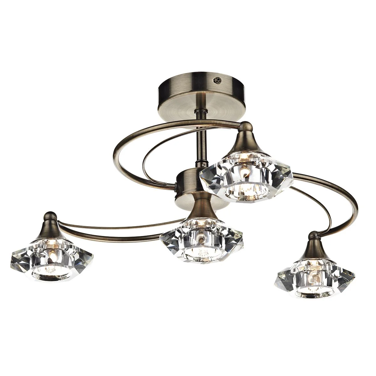 Luther 4/6/10Lt Semi Flush Crystal - Various Finishes - Image 17