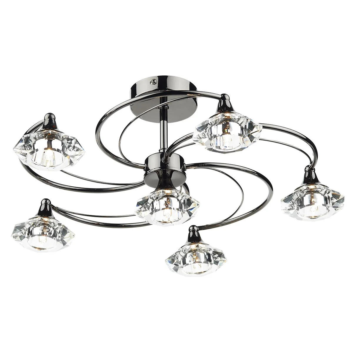 Luther 4/6/10Lt Semi Flush Crystal - Various Finishes - Image 20
