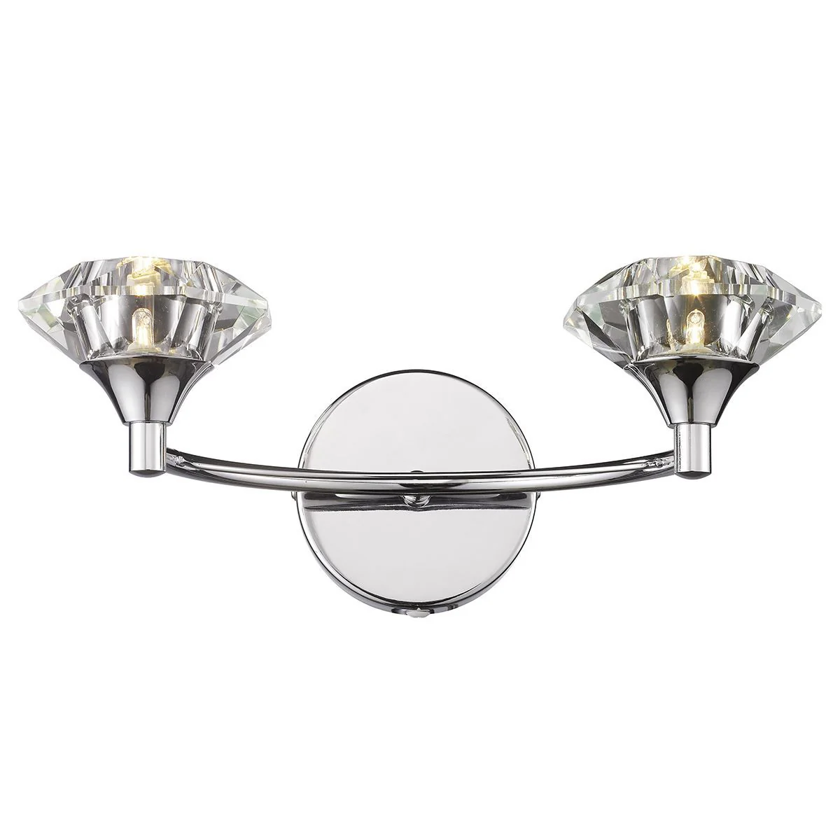 Luther Double Wall Bracket Crystal - Various Finishes - Image 3