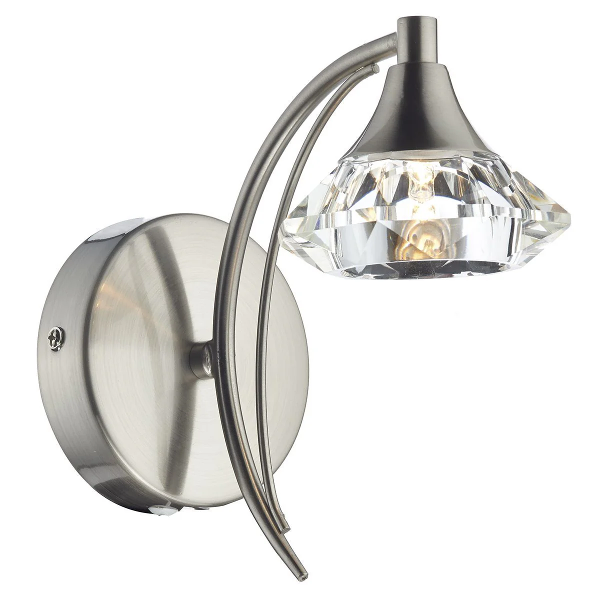 Luther Single Wall Bracket Crystal - Various Finishes - Image 3