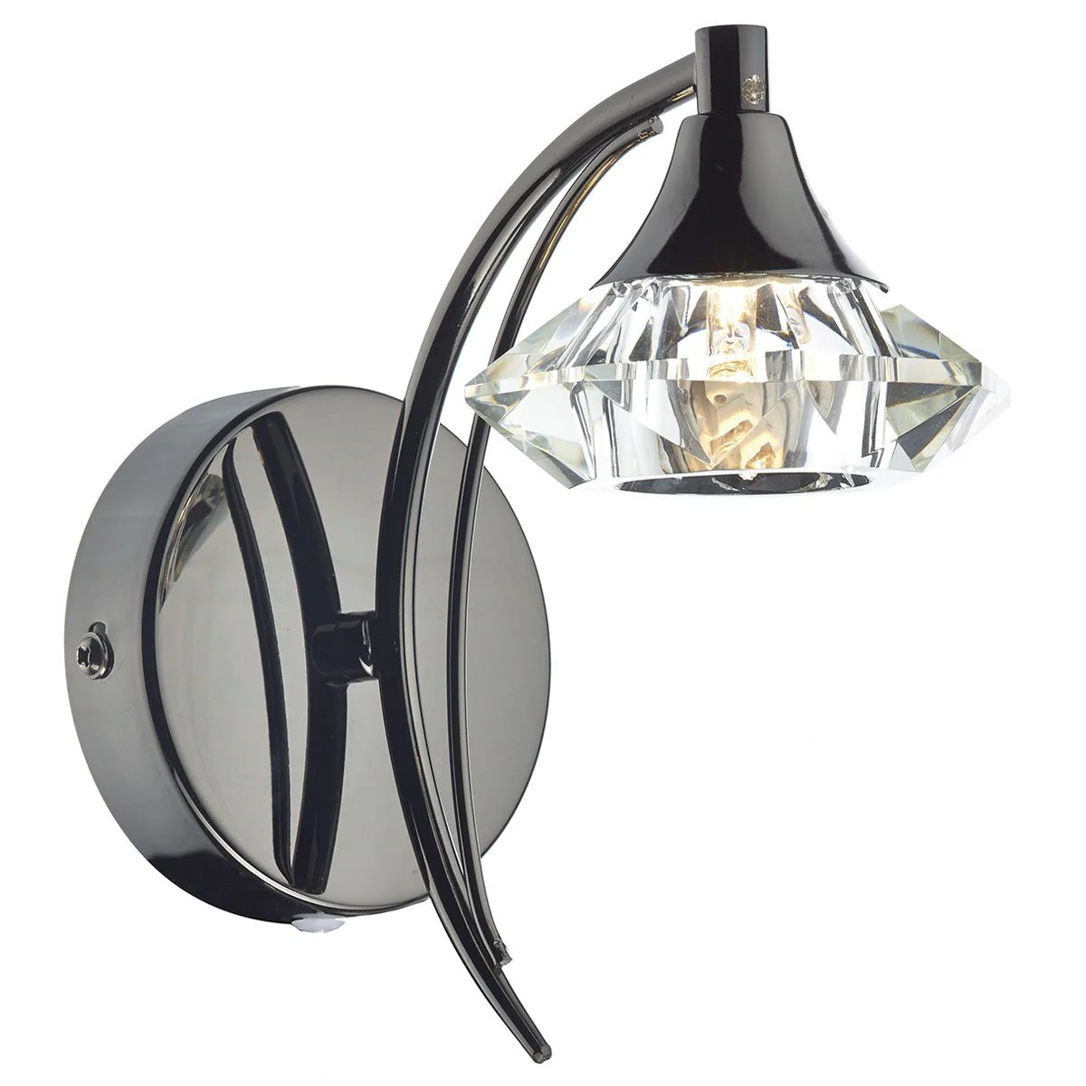 Luther Single Wall Bracket Crystal - Various Finishes - Image 4