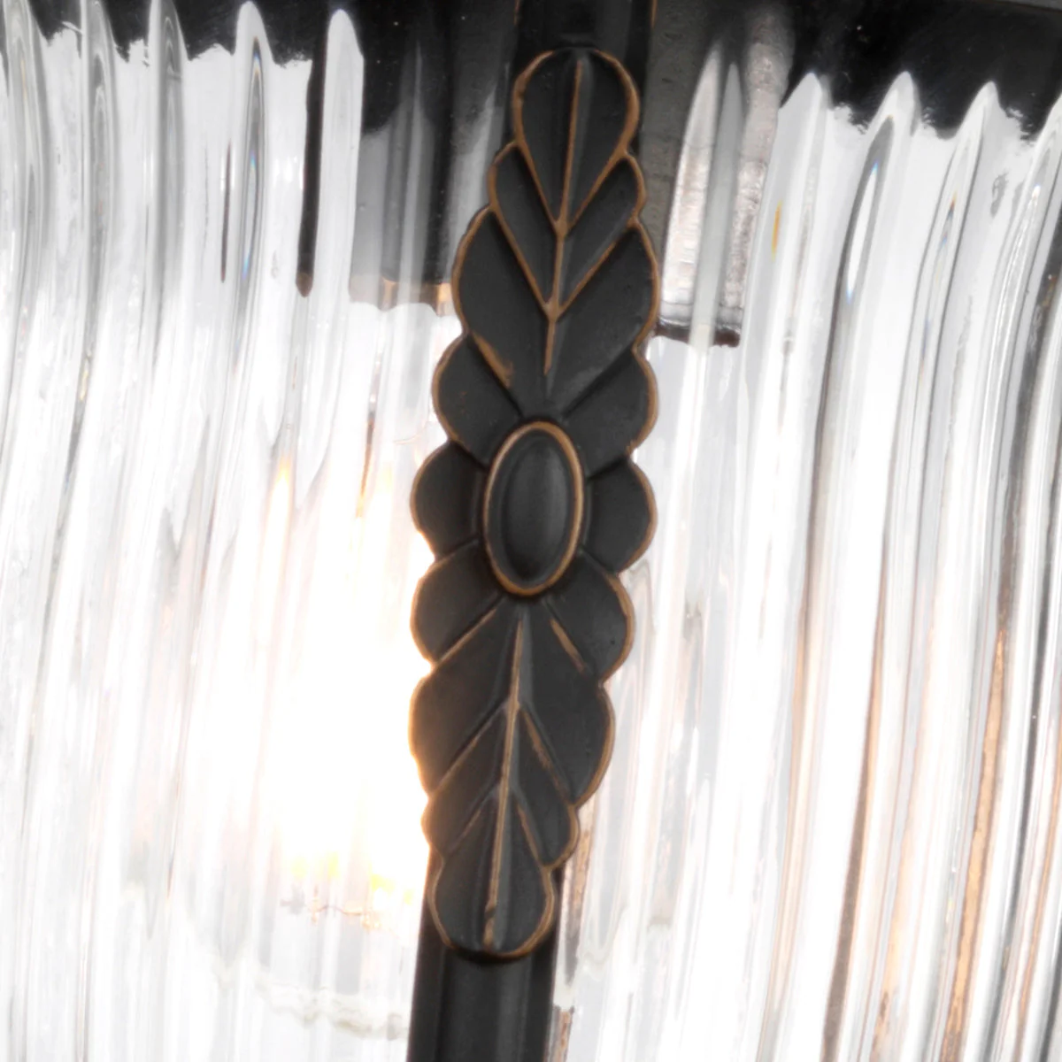 Luverne Small/Medium Wall Lantern - Rubbed Bronze Finish - Image 11